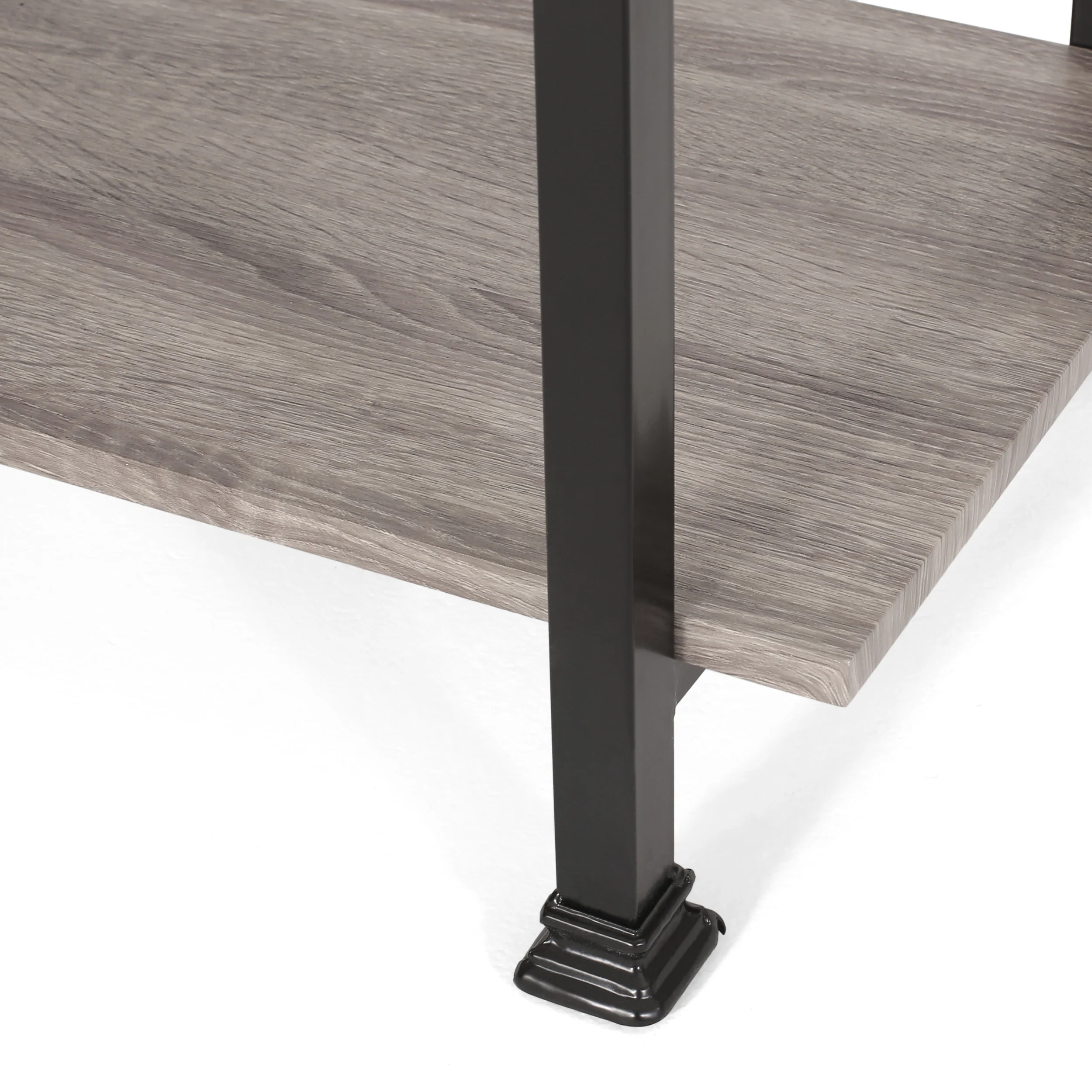 Gessling Modern Industrial 4 Shelf Etagere Bookcase - furnishings