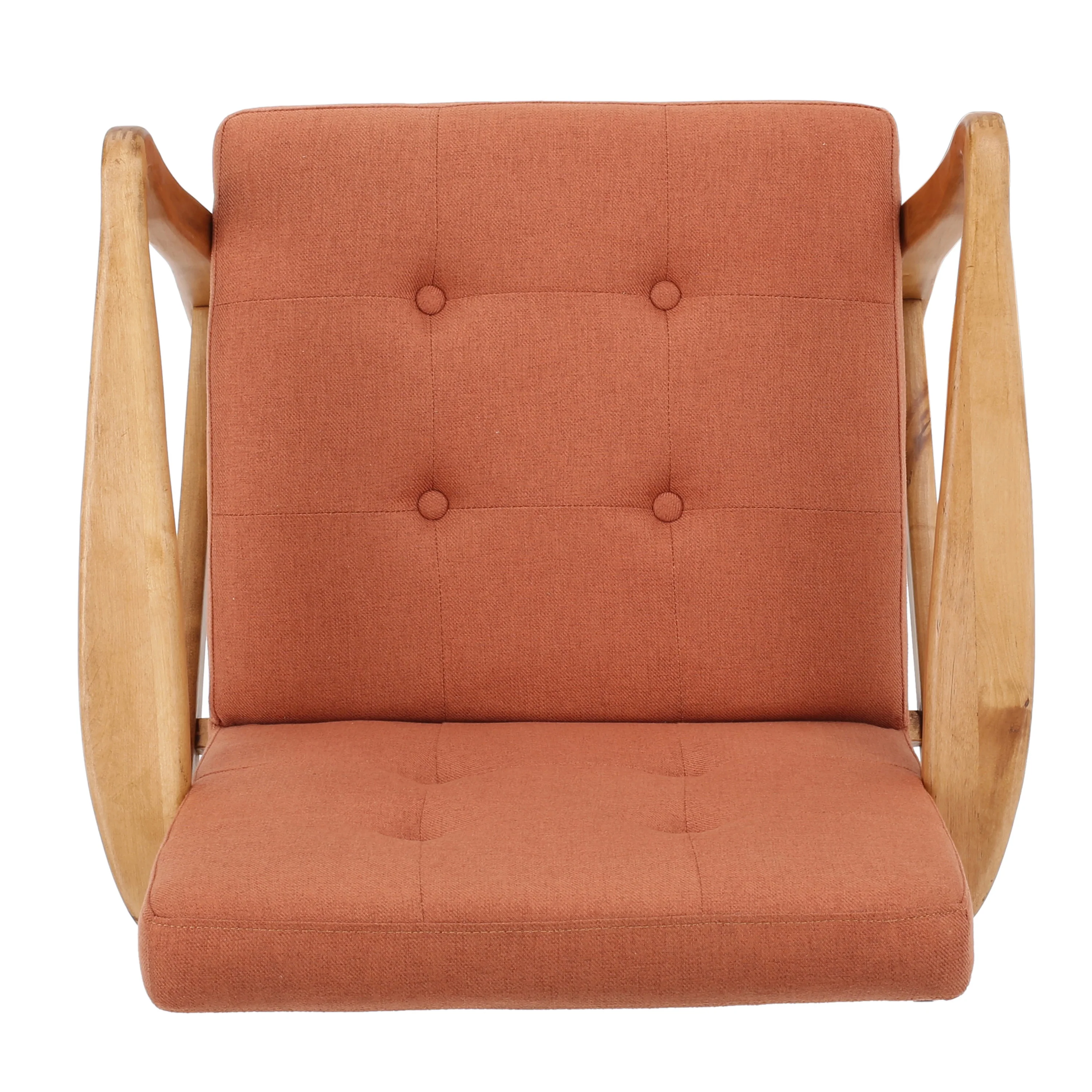 Gunther French-Style Contemporary Fabric Club Chair - furnishings