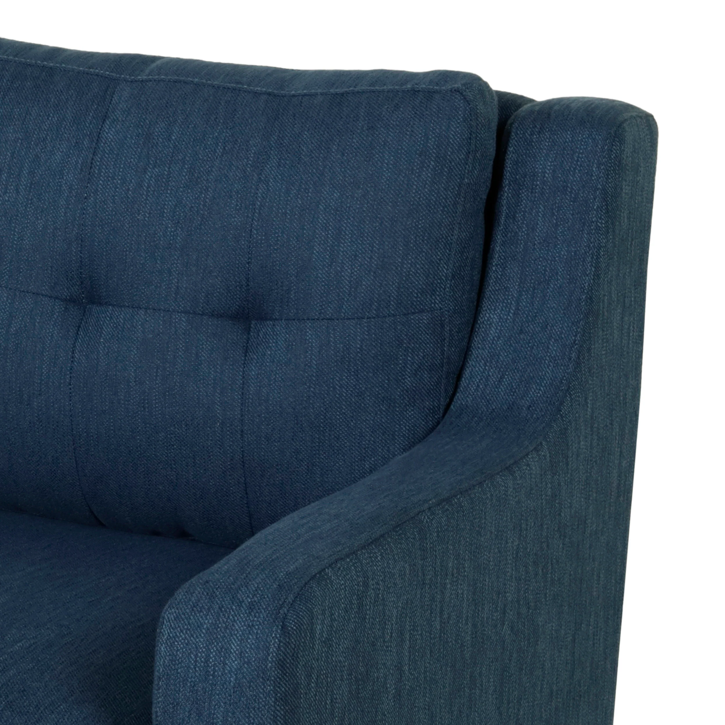 McCone Contemporary Tufted Fabric 7 Seater Sectional Sofa Set - furnishings