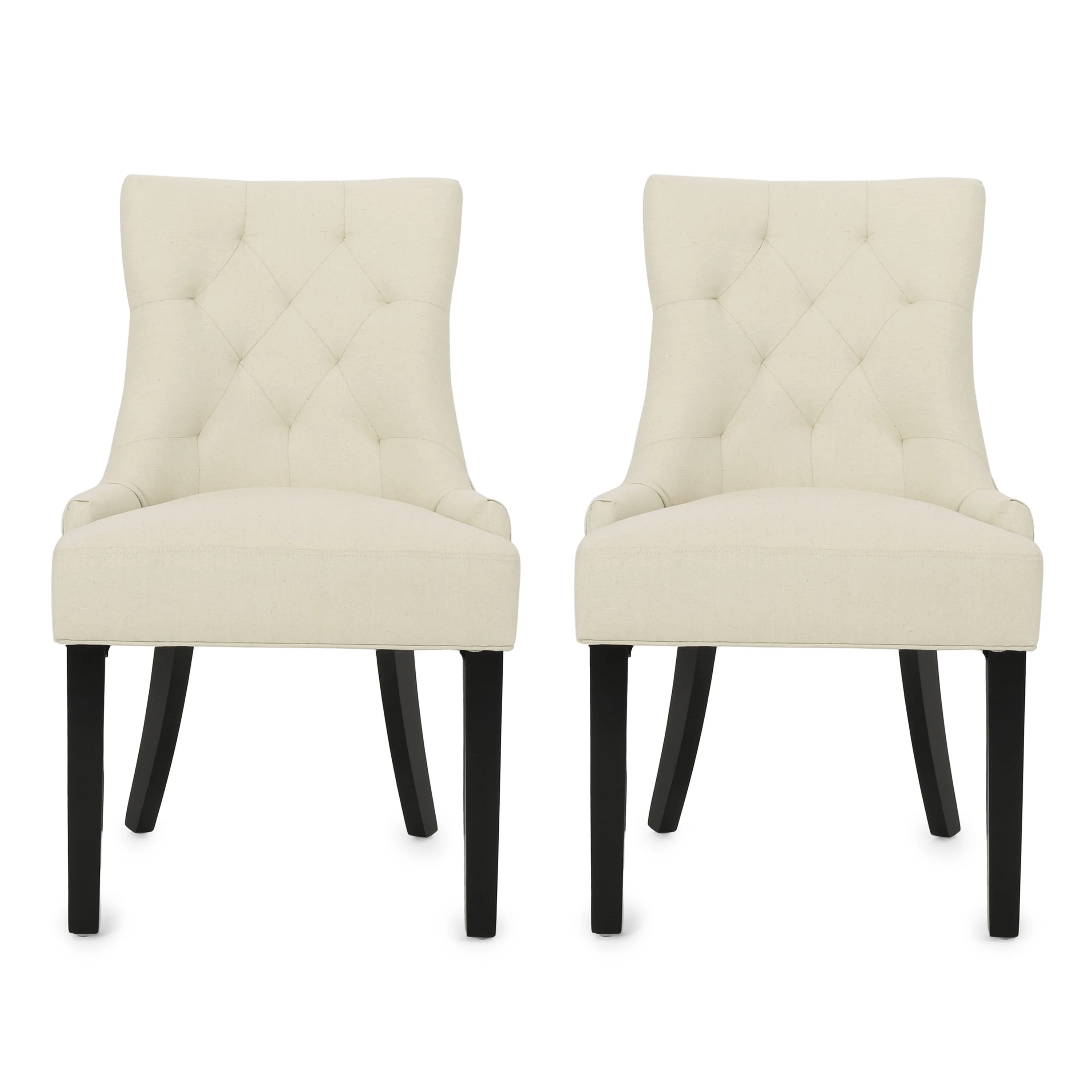 Stacy Tufted Fabric Dining Chairs (Set of 2) - furnishings