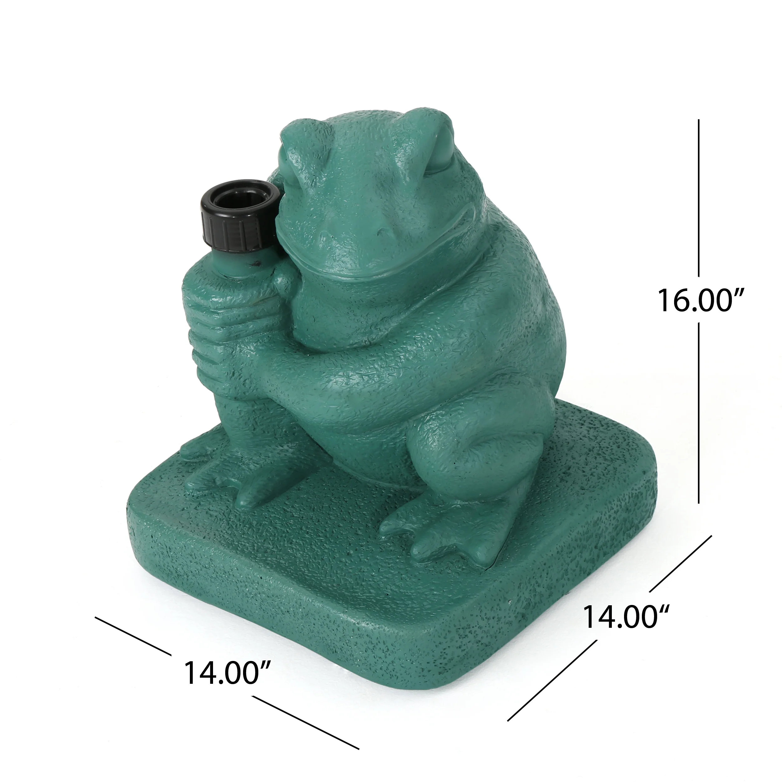 Zues Outdoor 55lbs Green Frog Umbrella Base - furnishings