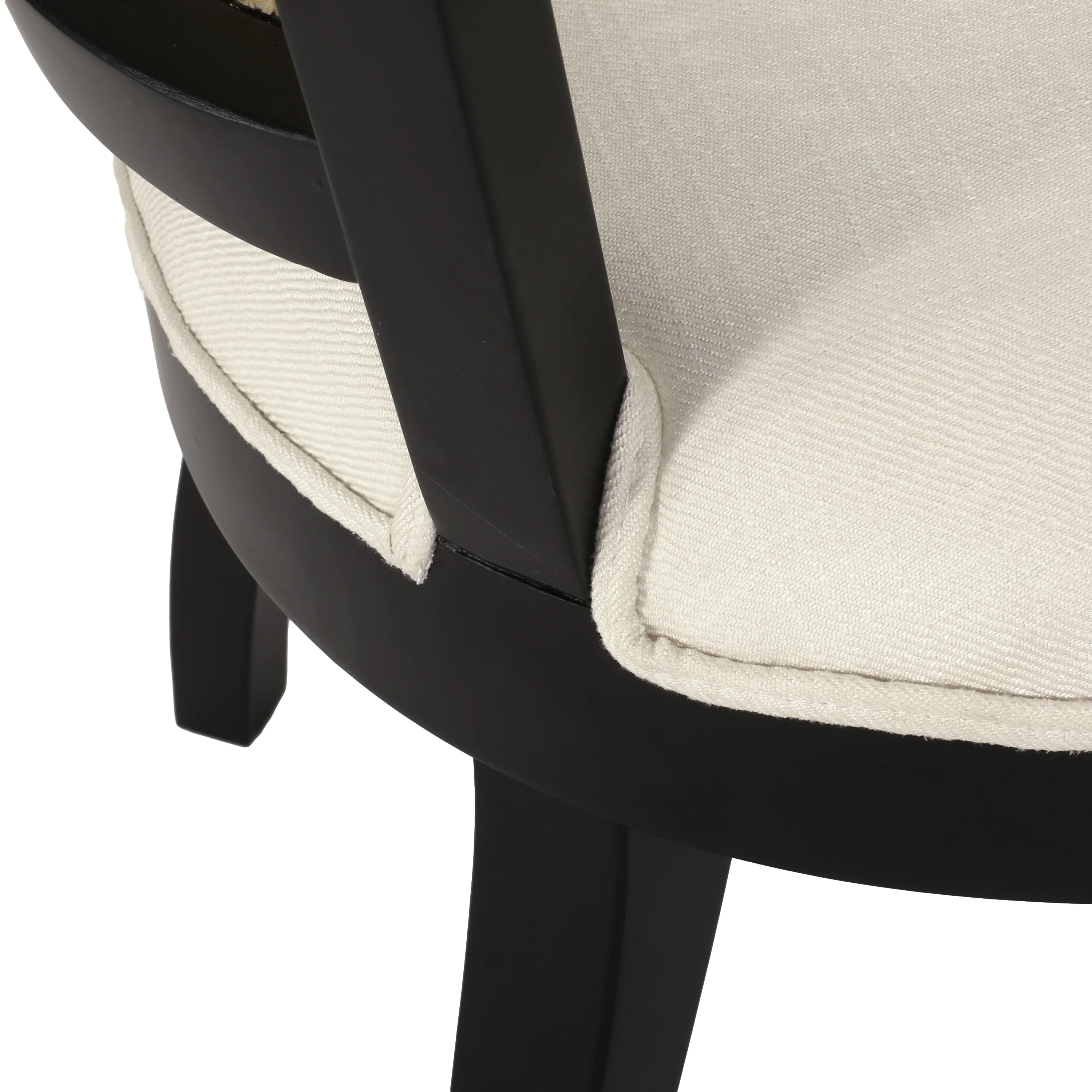 Delwood Traditional Upholstered Wood and Cane Dining Chairs, Set of 2 - furnishings