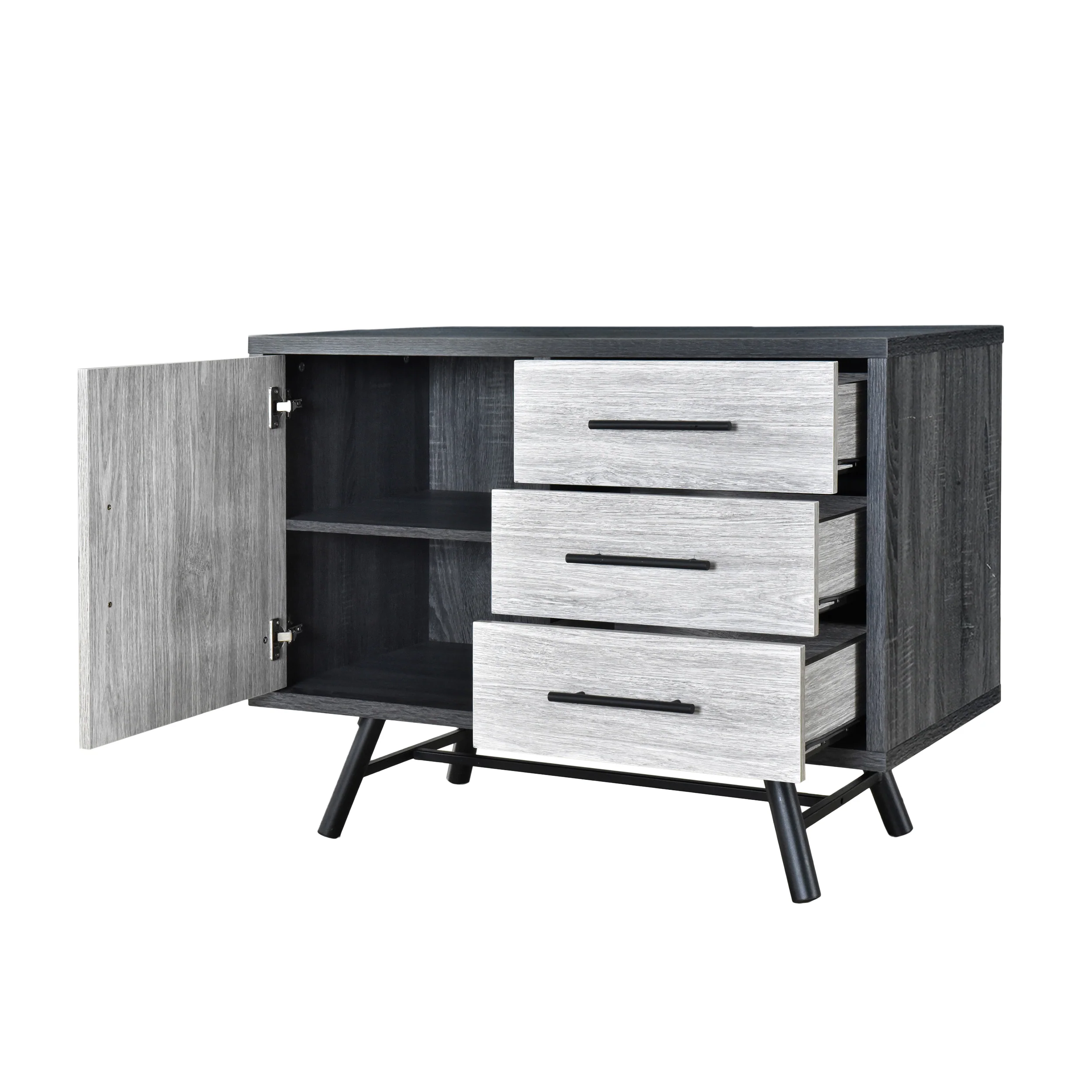 Bokchito Modern Industrial Sideboard - furnishings