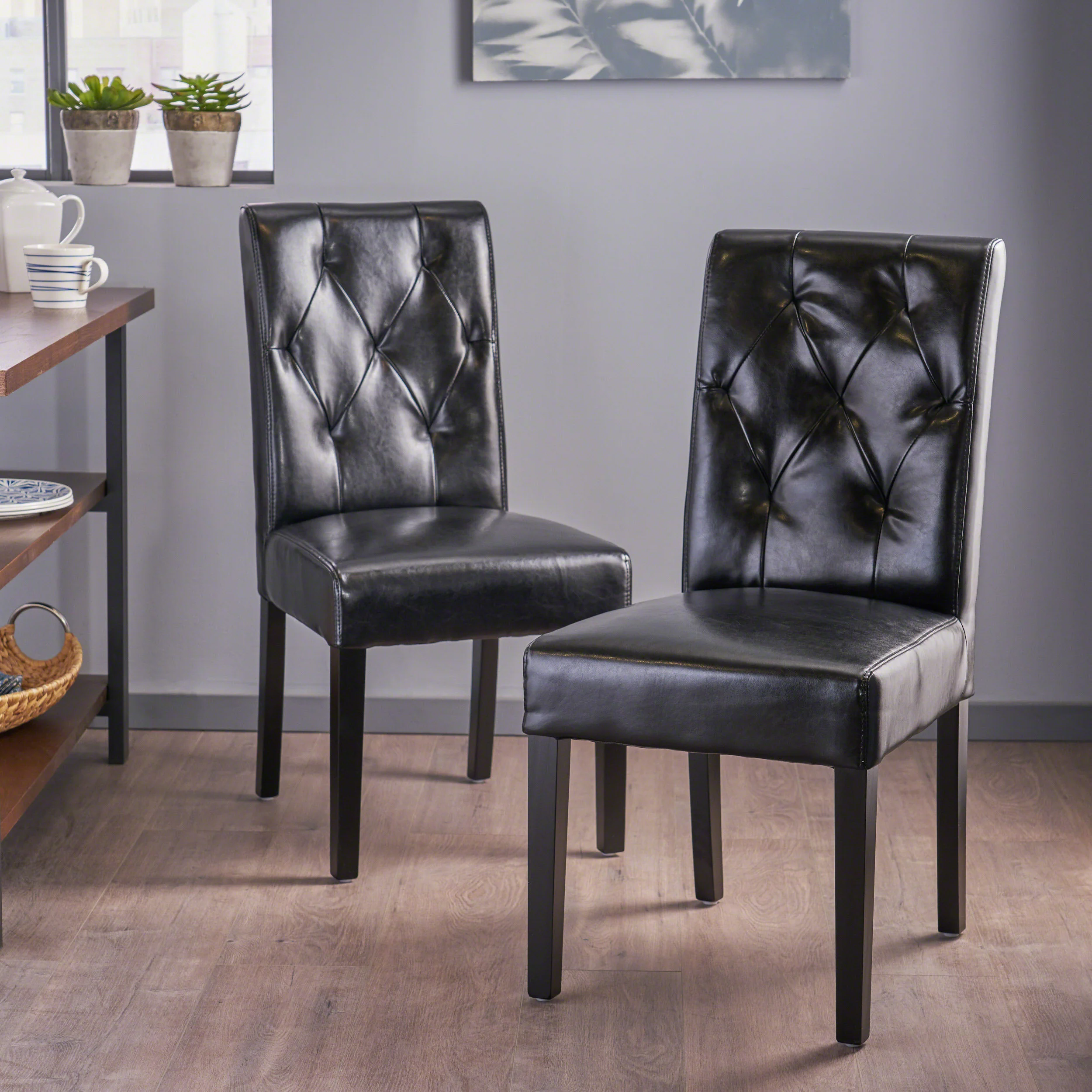 Waldon Tufted Dining Chairs (Set of 2) - furnishings