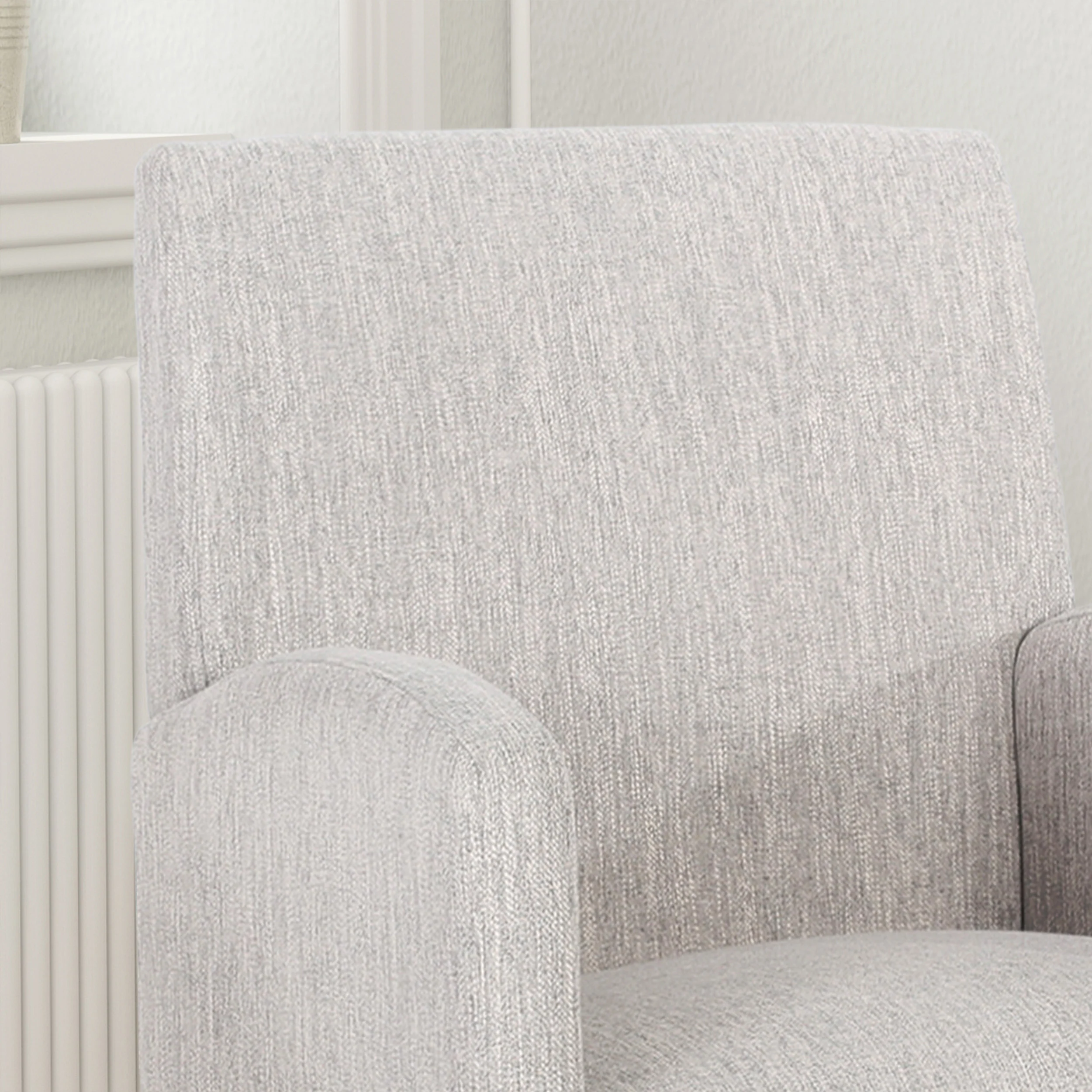 Fairy Contemporary Fabric Dining Chairs (Set of 2) - furnishings