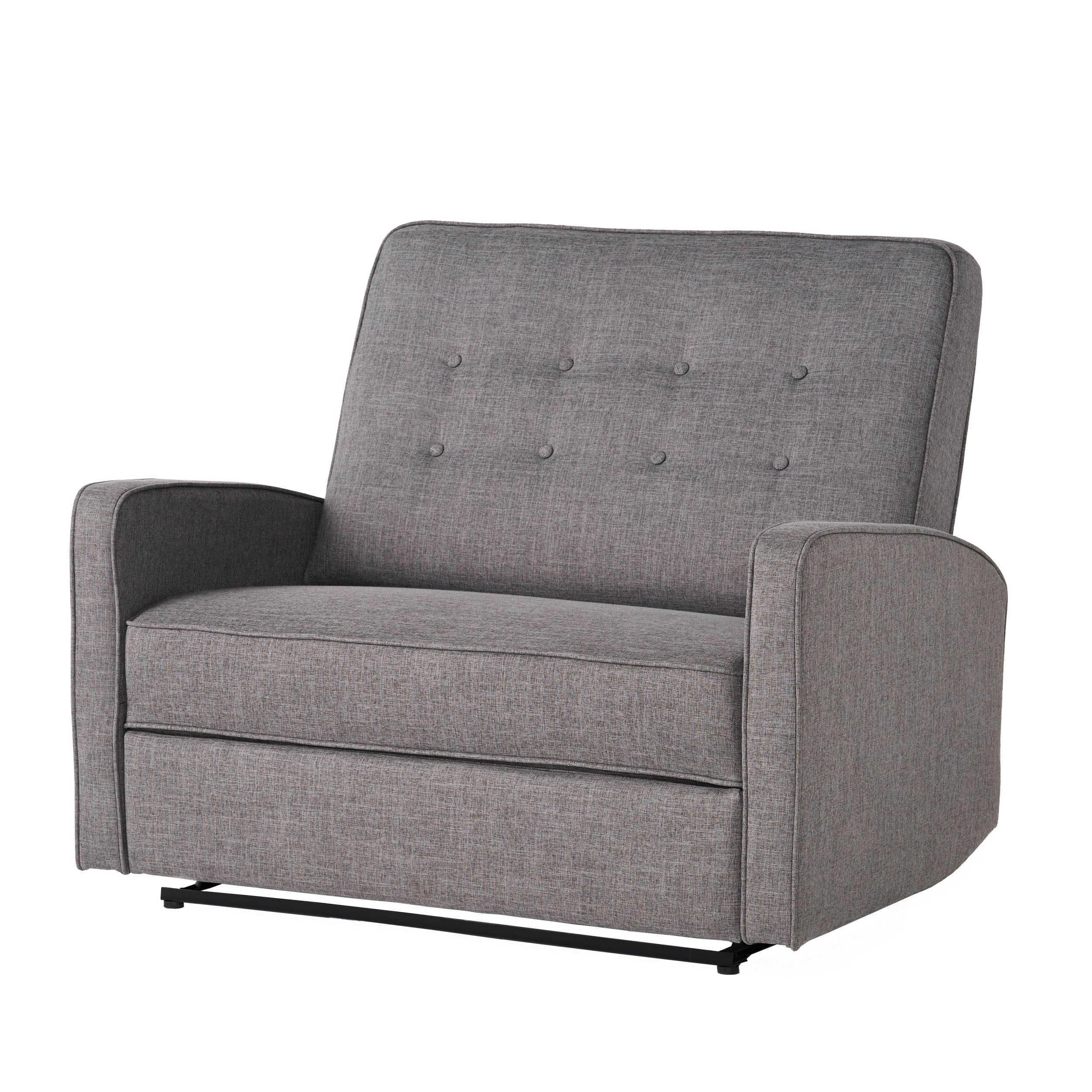 Callade Buttoned Fabric Reclining Loveseat - furnishings