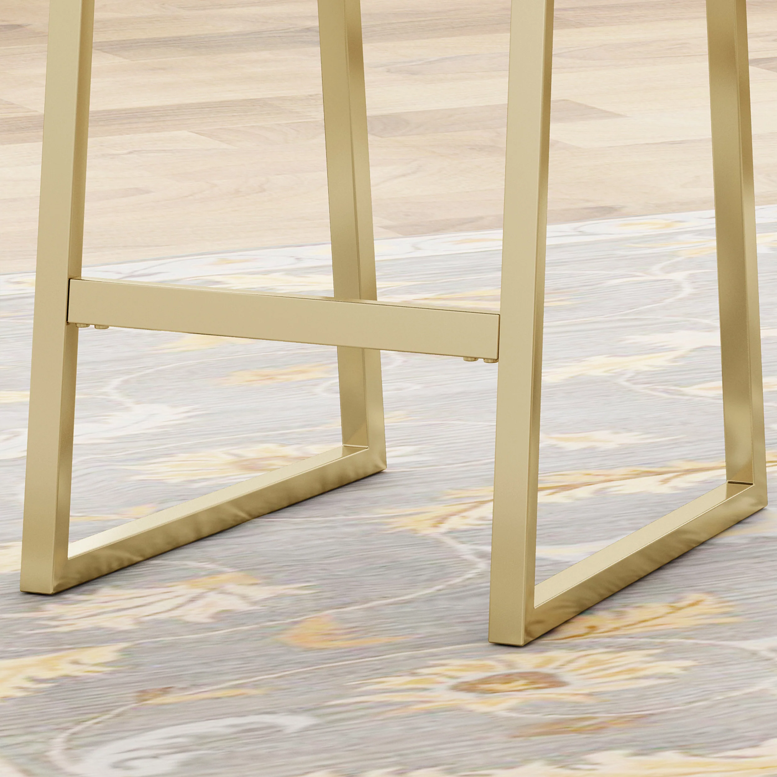 Lexi Modern Velvet Barstools (Set of 2) - furnishings