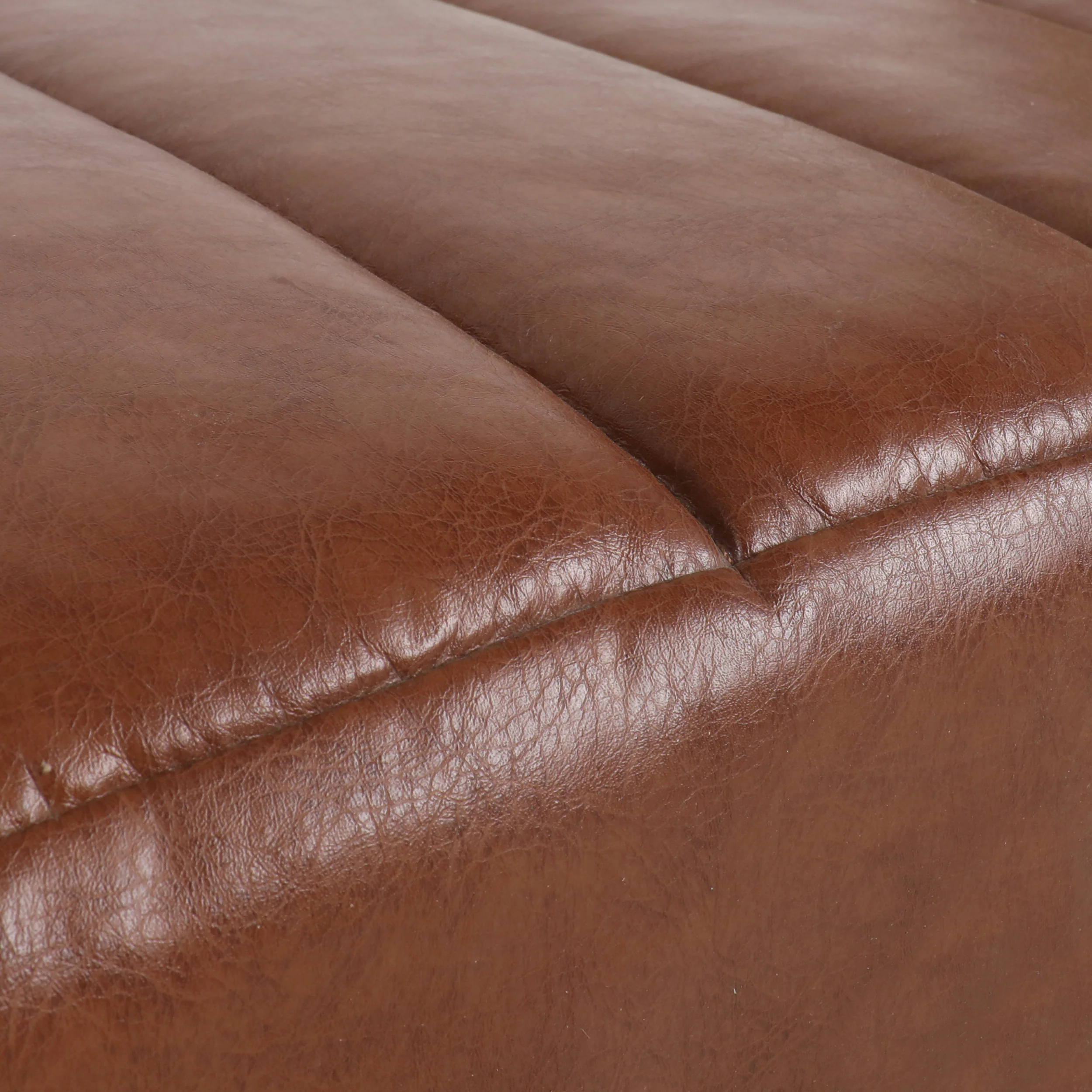 Metter Contemporary Channel Stitch Chaise Lounge - furnishings