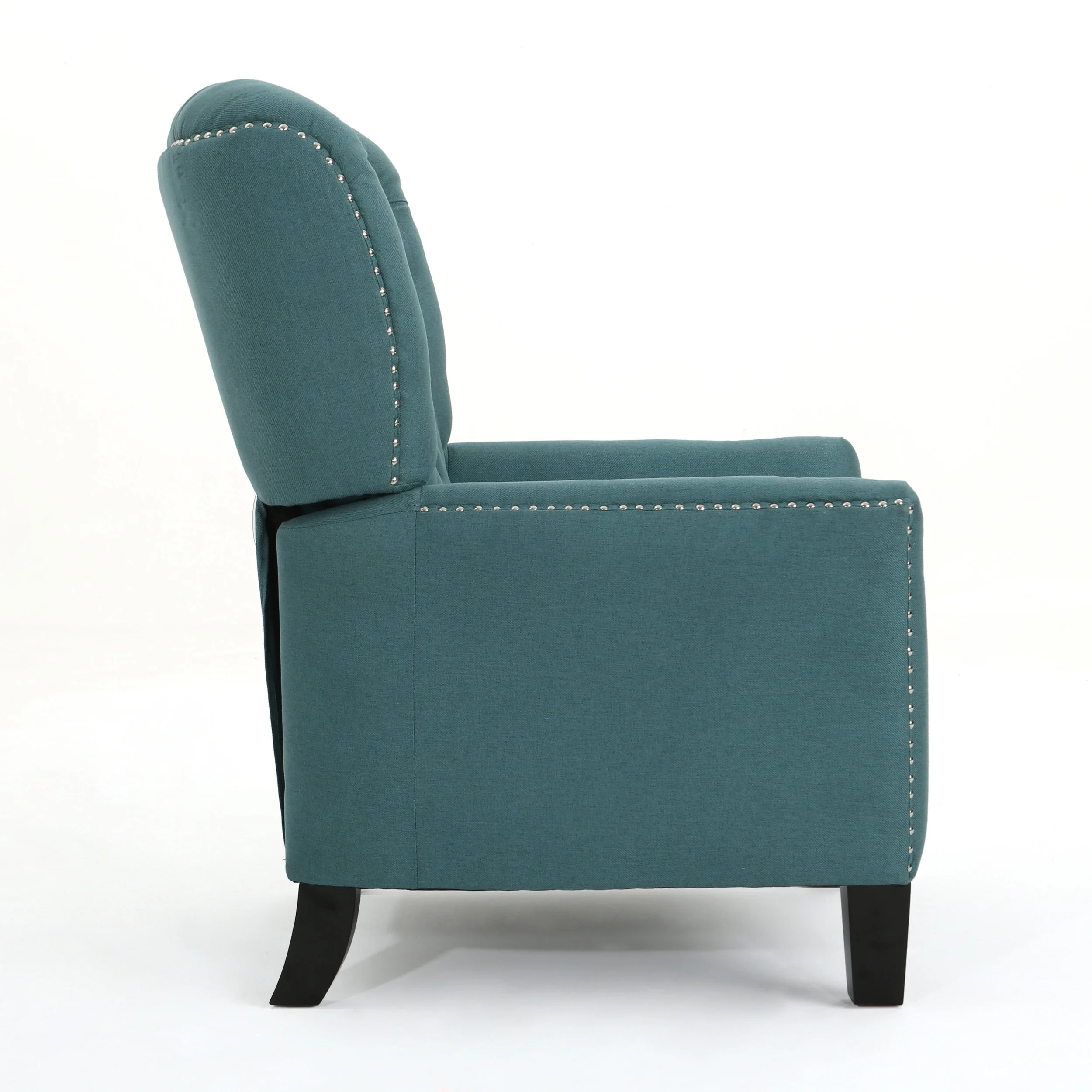 Carlyle Tufted Back Fabric Recliner Armchair - furnishings