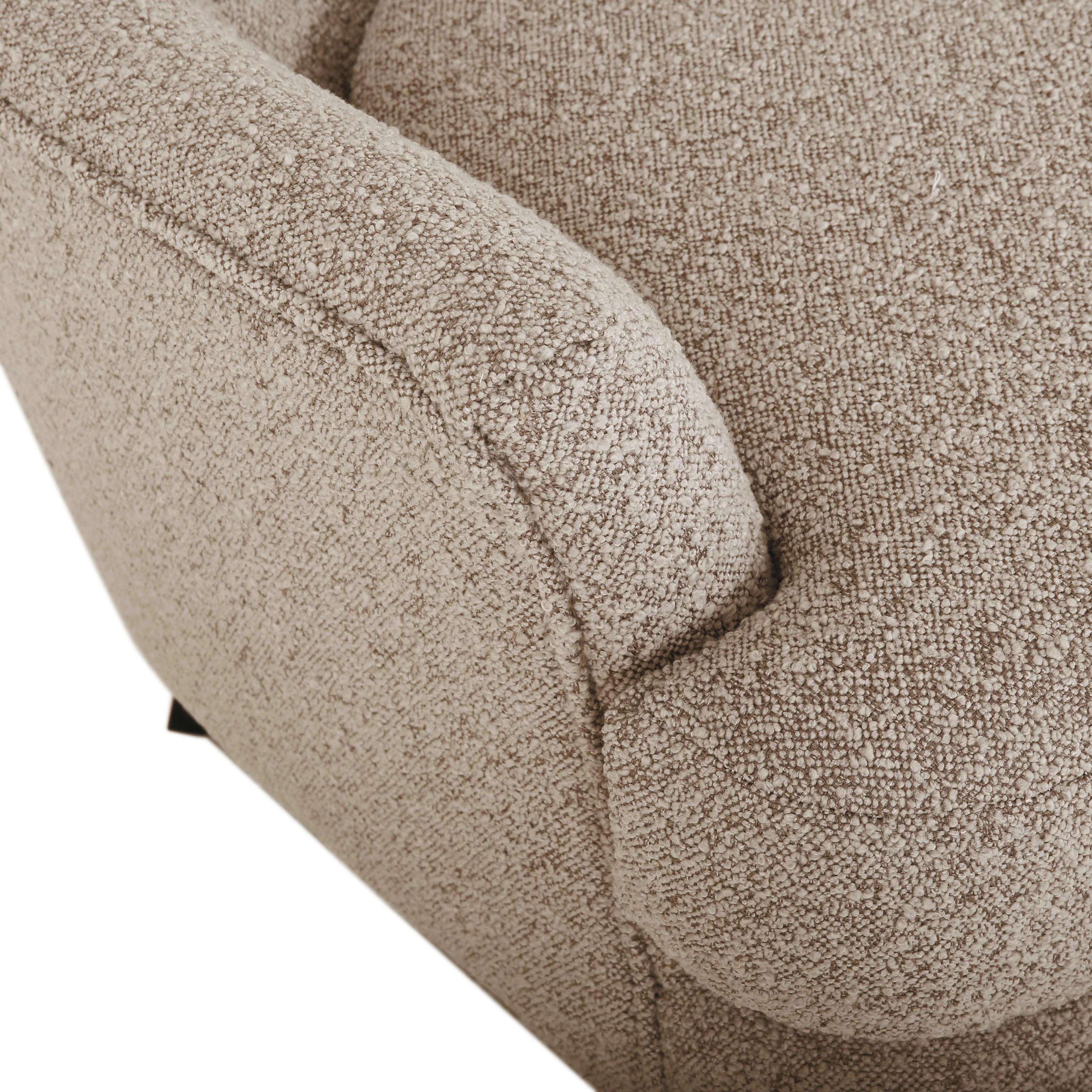 Gerald Boucle Upholstered Club Chair - furnishings