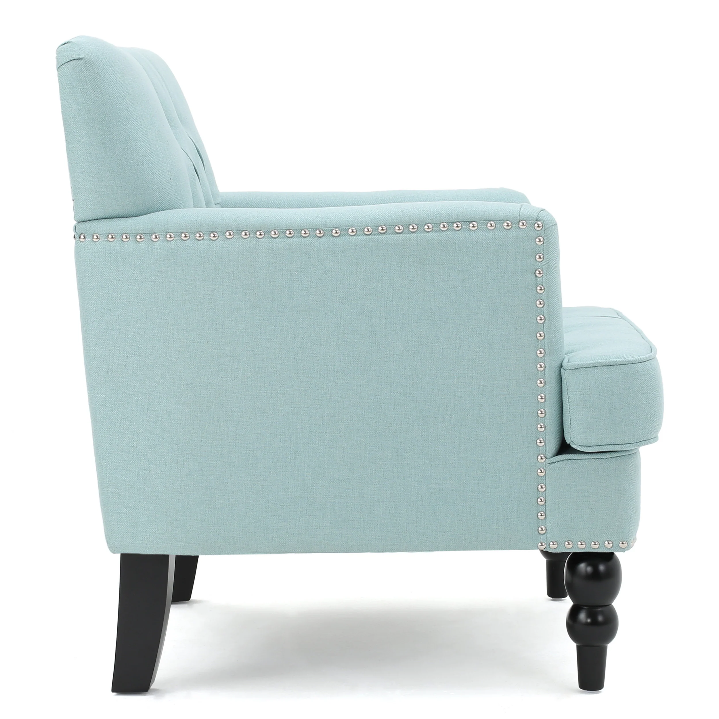 Madene Tufted Back Fabric Club Chair - furnishings