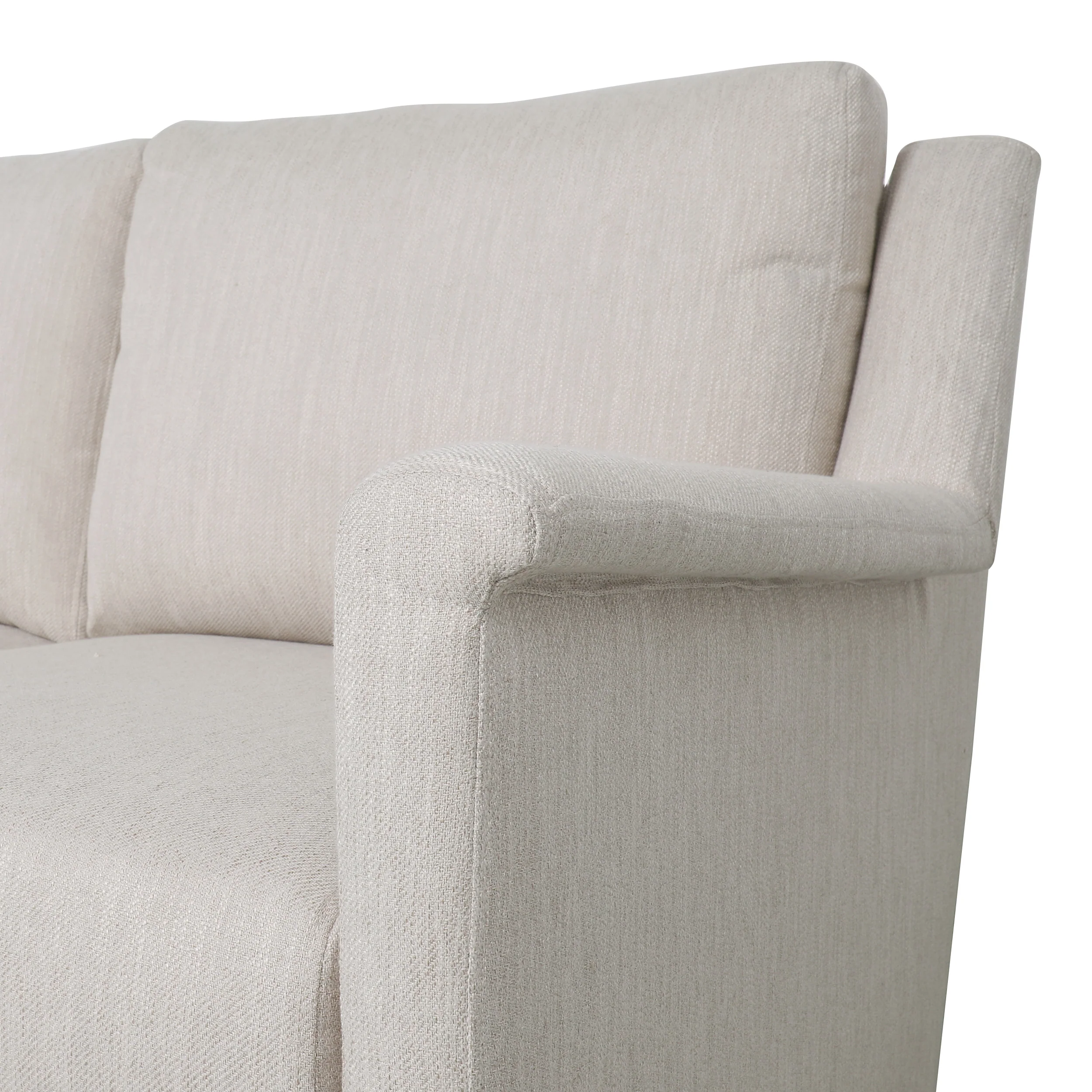 Franz Contemporary 3 Seater Fabric Sofa - furnishings