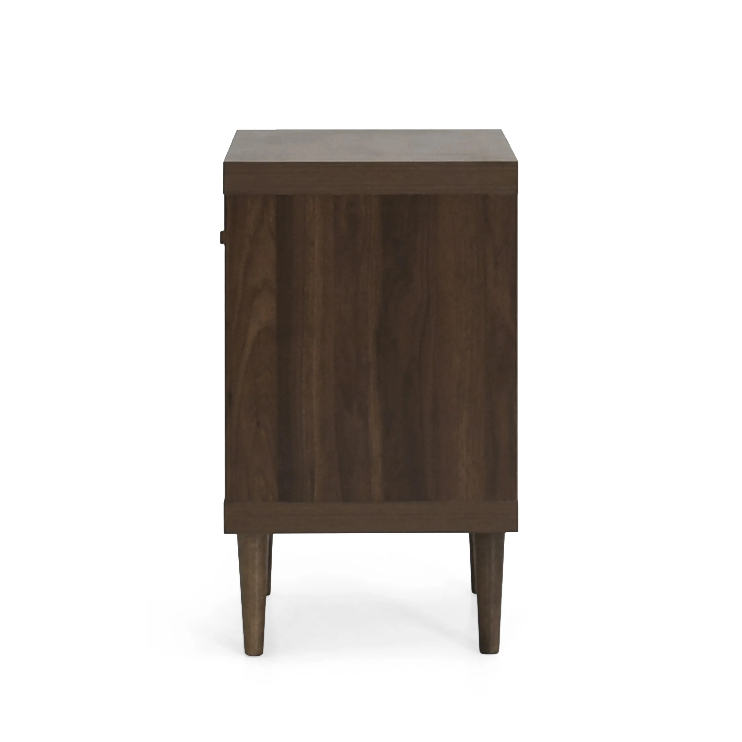 Farhart Faux Wood Single Drawer Nightstand - furnishings