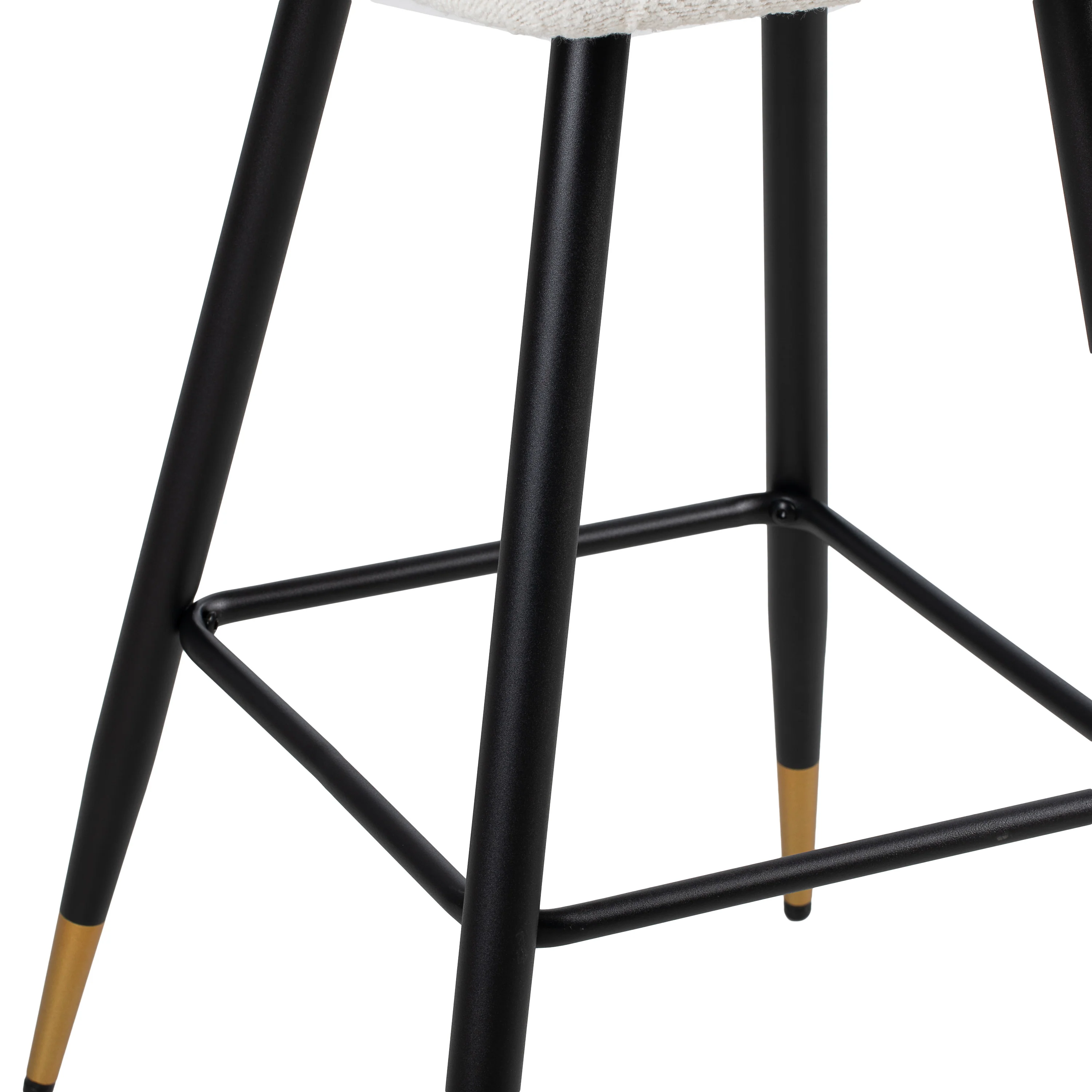 Orion Upholstered Bar Stools with Footrest - furnishings