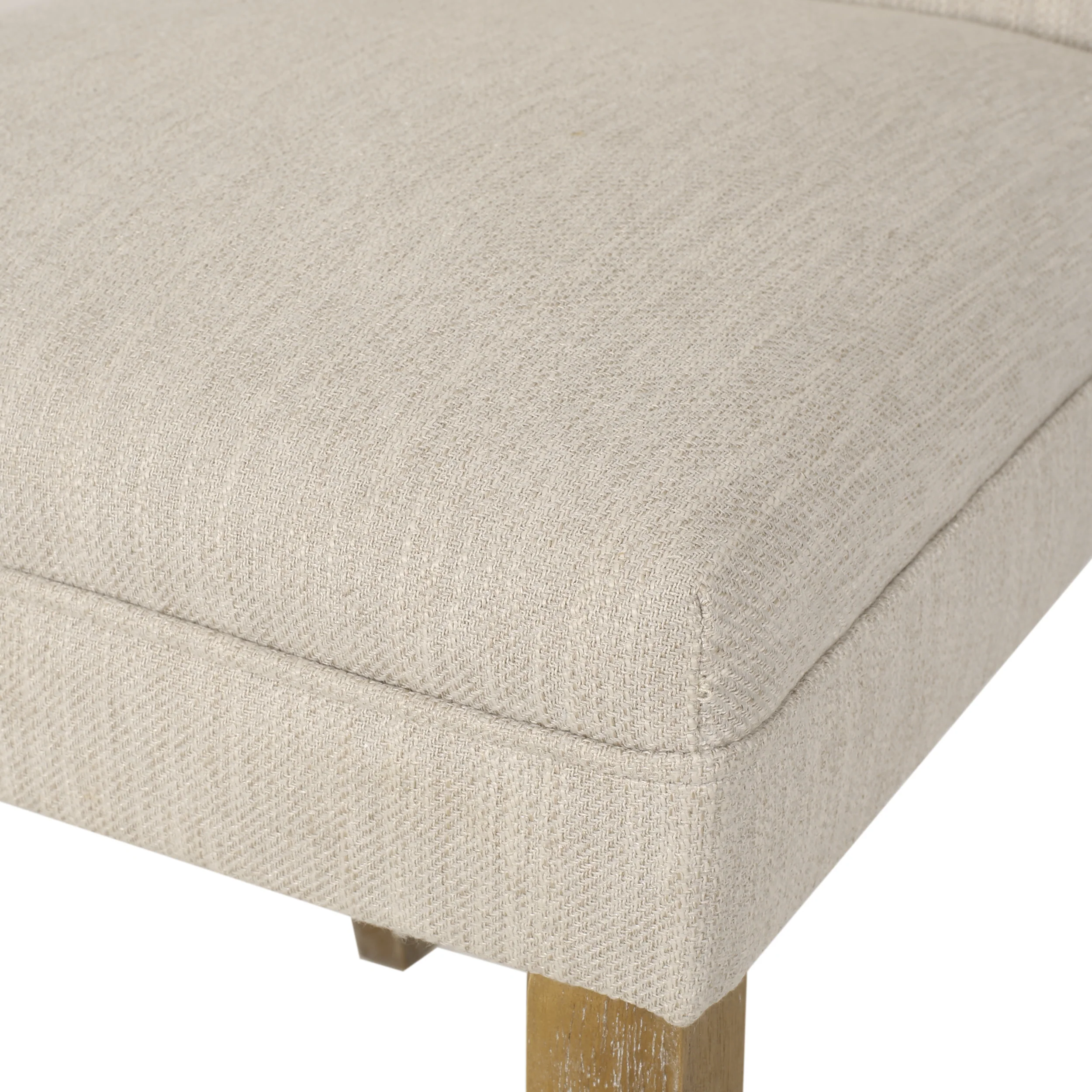 Geromin Contemporary Fabric Dining Chairs with Nailhead Trim, Set of 2 - furnishings