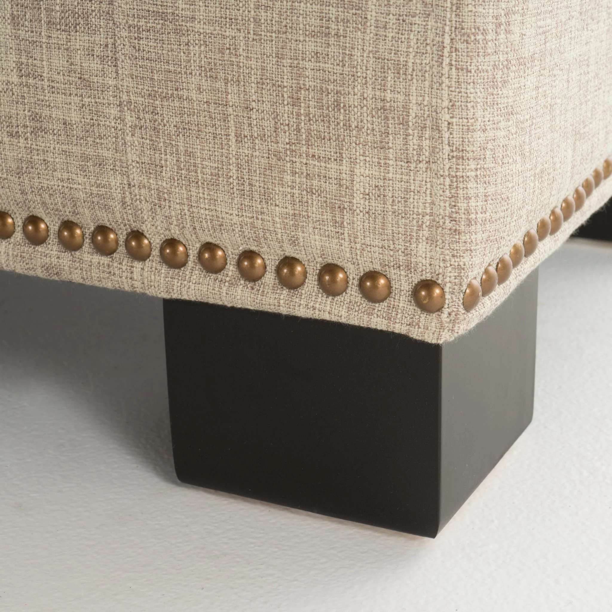 Espana Fabric Rectangle Storage Ottoman Bench - furnishings