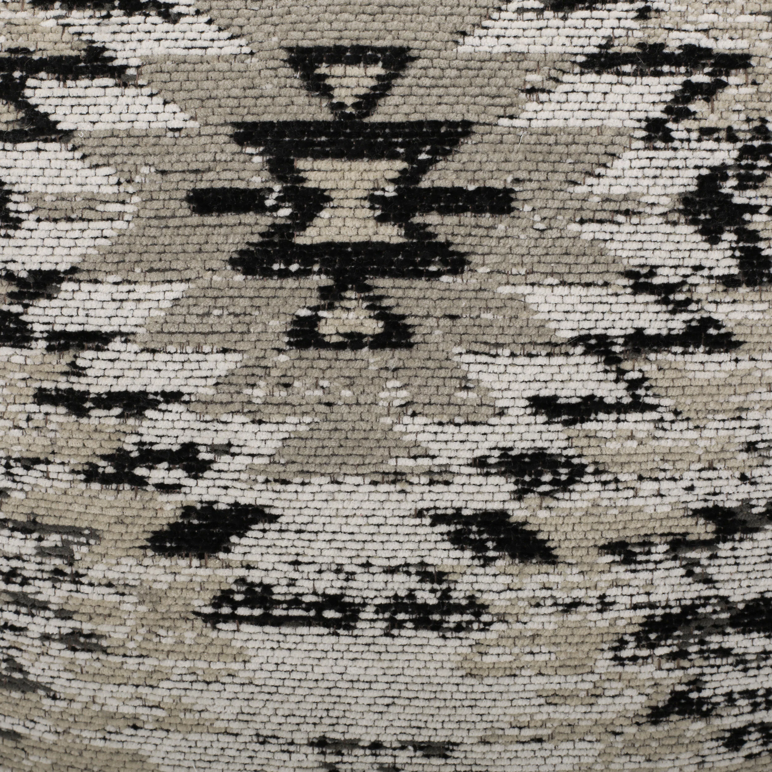 Anastyn Hand Loomed Boho Fabric Cube Pouf - furnishings