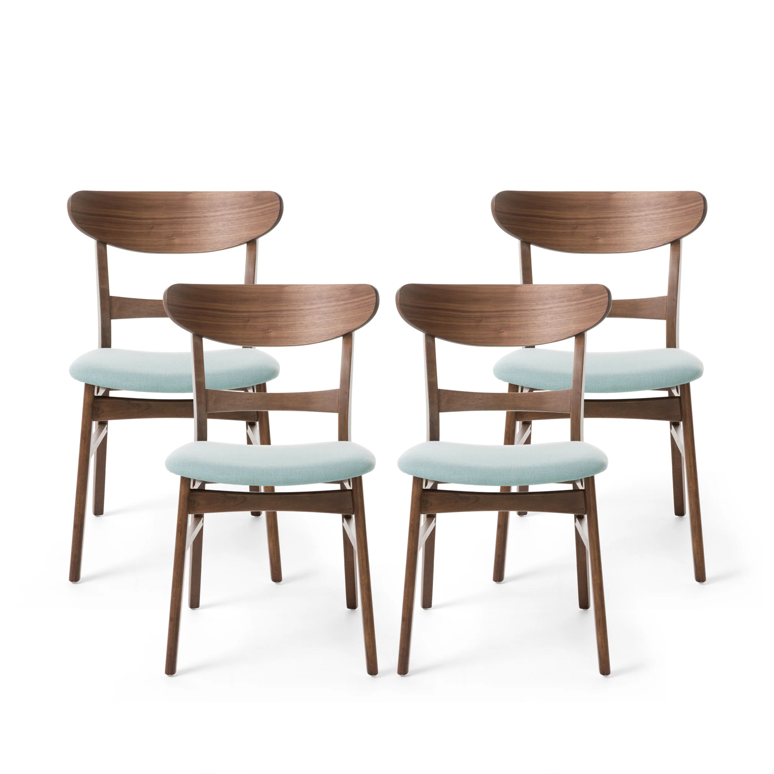 Isador Mid-Century Modern Dining Chairs (Set of 4) - furnishings