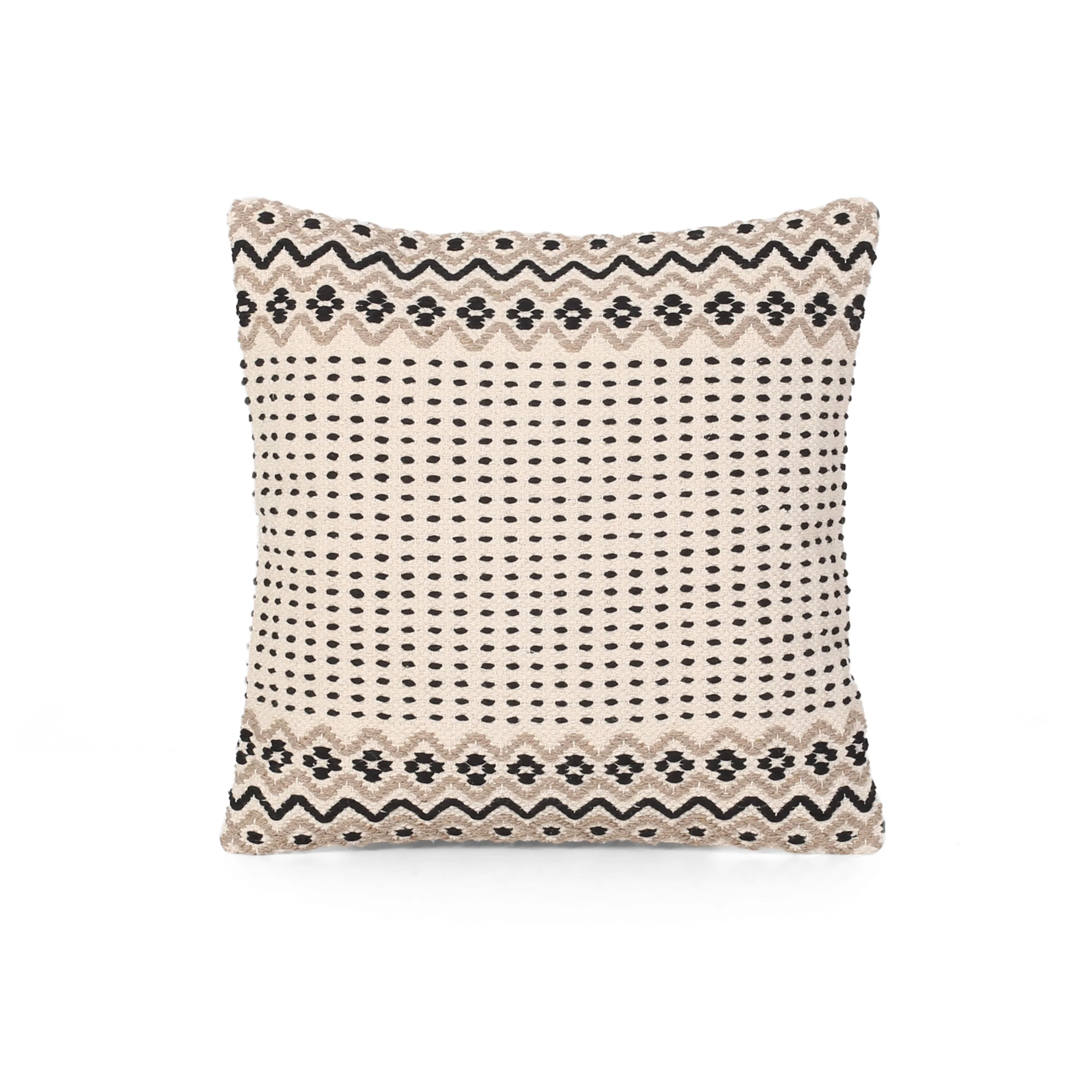 Melisa Boho Cotton Pillow Cover - furnishings
