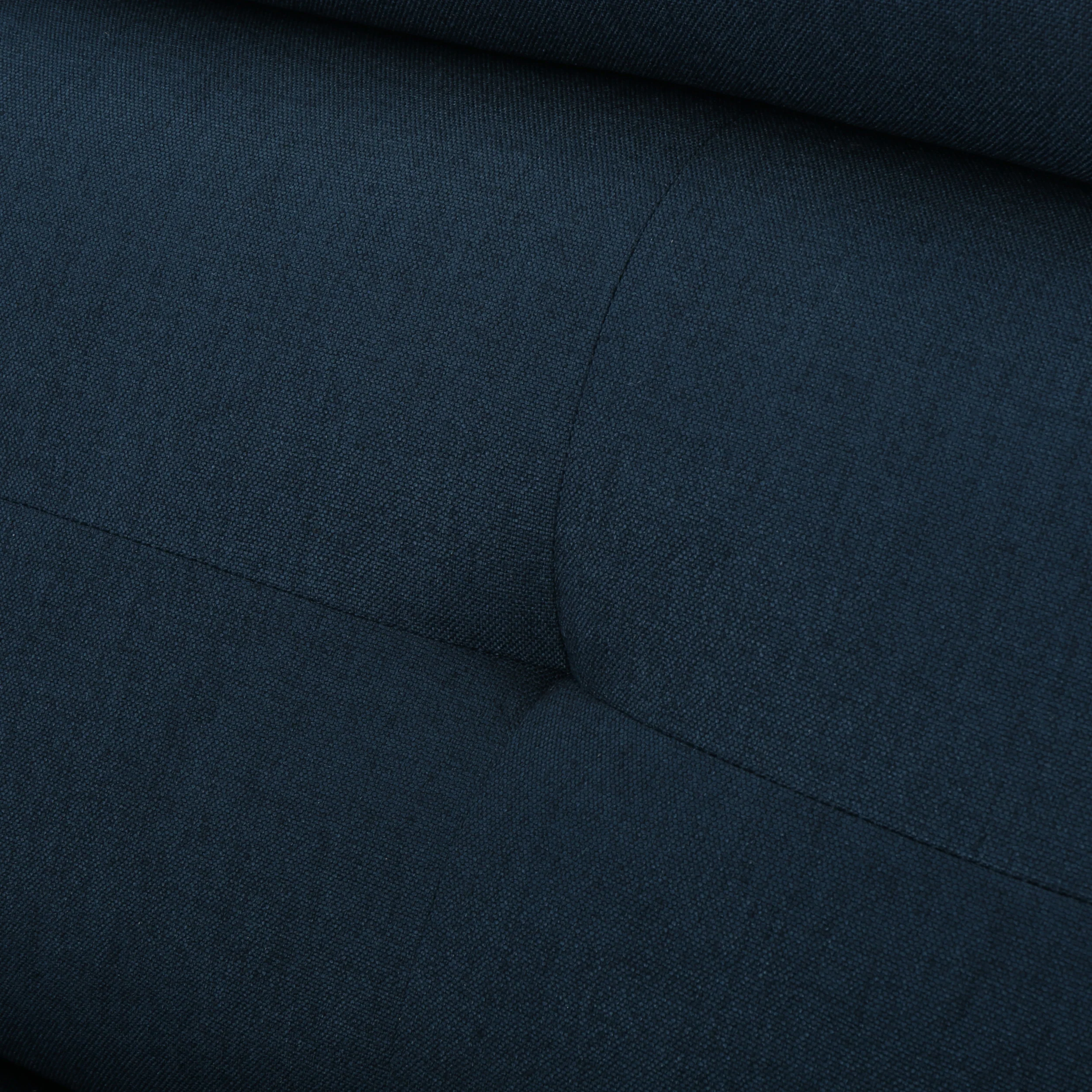 Hana Plush Cushion Tufted Back Fabric Loveseat Recliner - furnishings