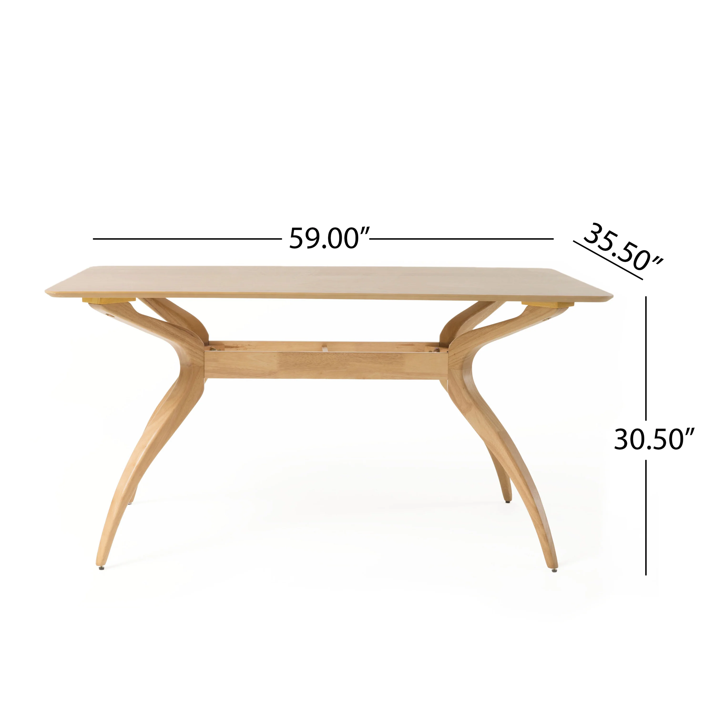 Lucille Mid-Century Modern 5 Piece Dining Set - furnishings