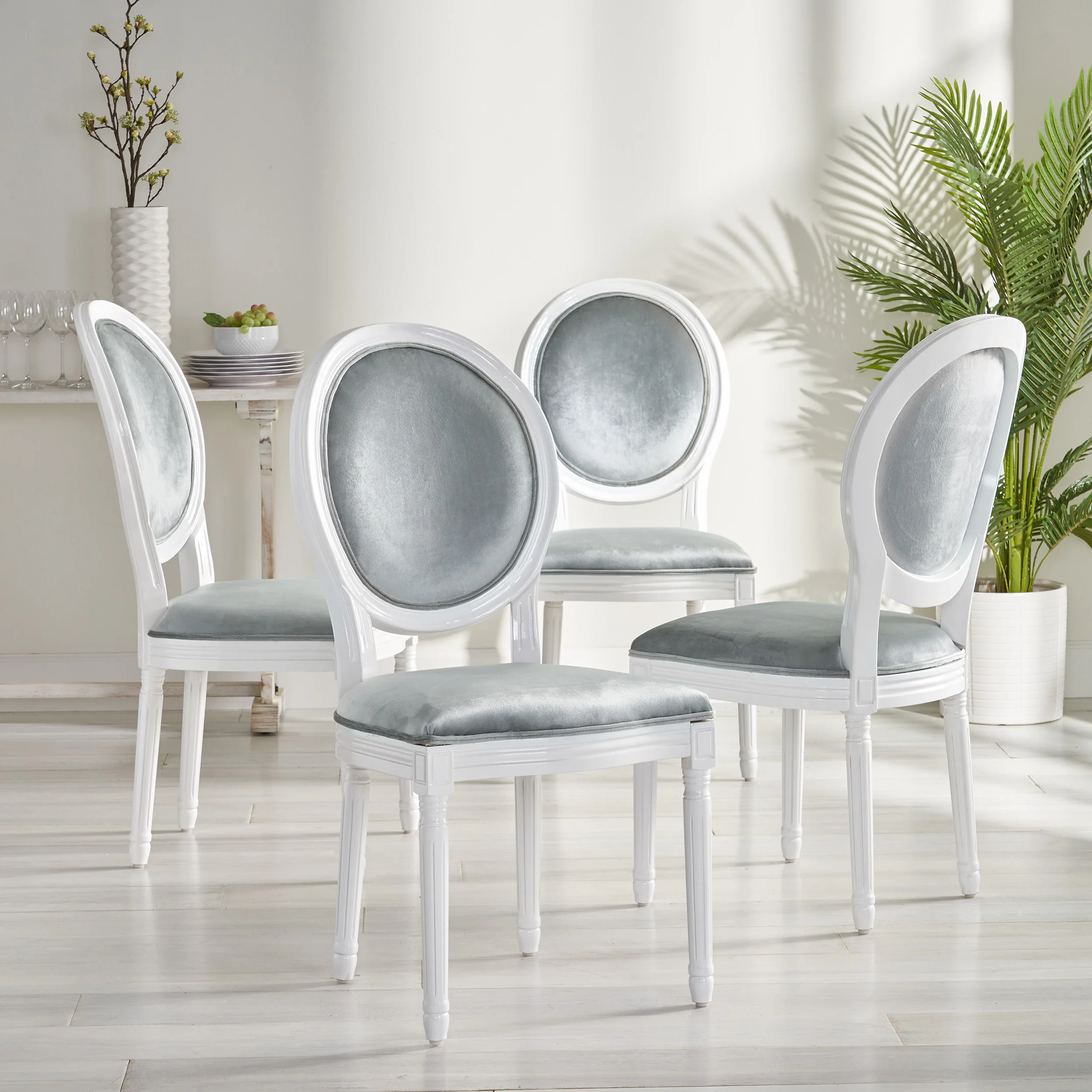 Lariya French Country Dining Chairs (Set of 4) - furnishings