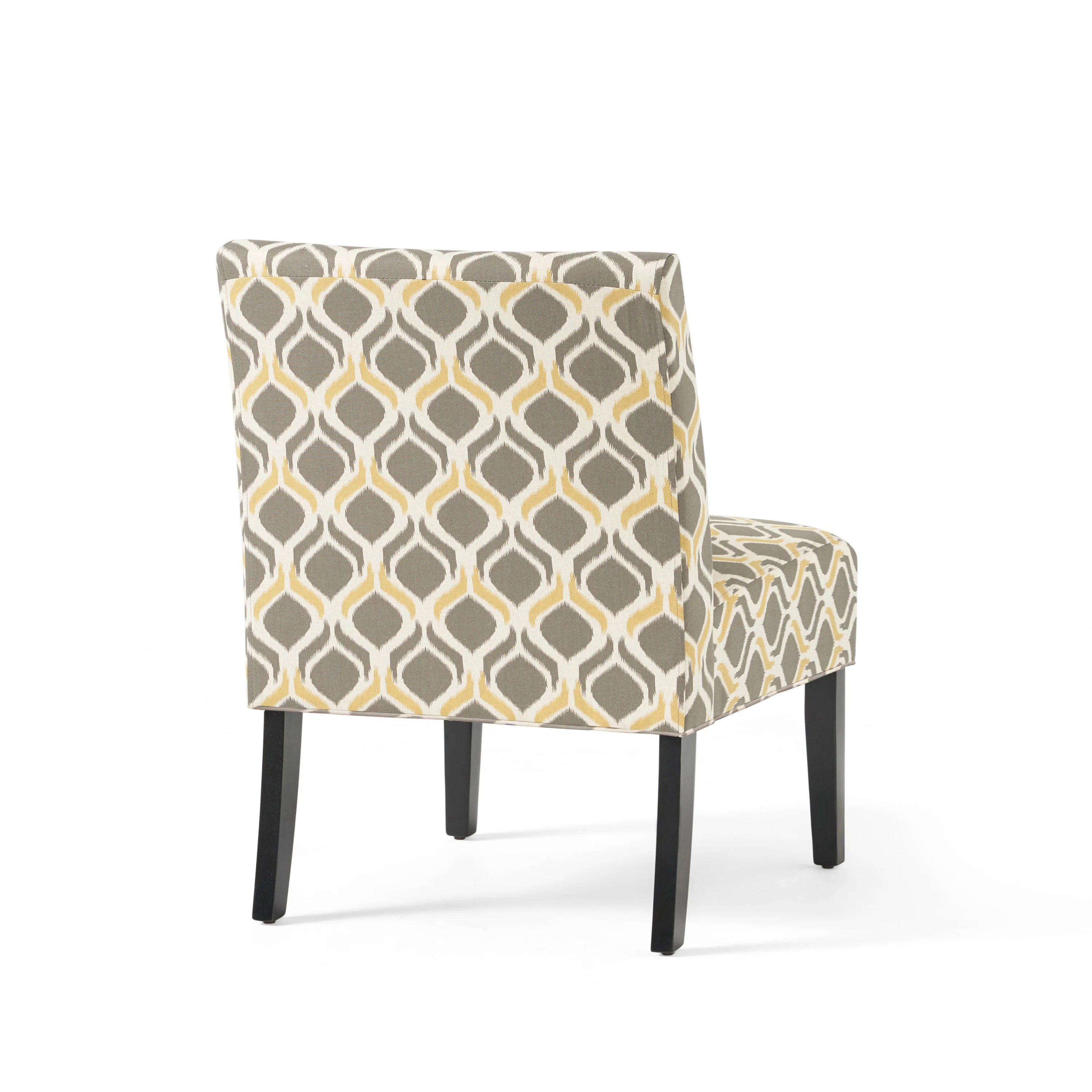 Kalee Contemporary Fabric Slipper Accent Chair - furnishings
