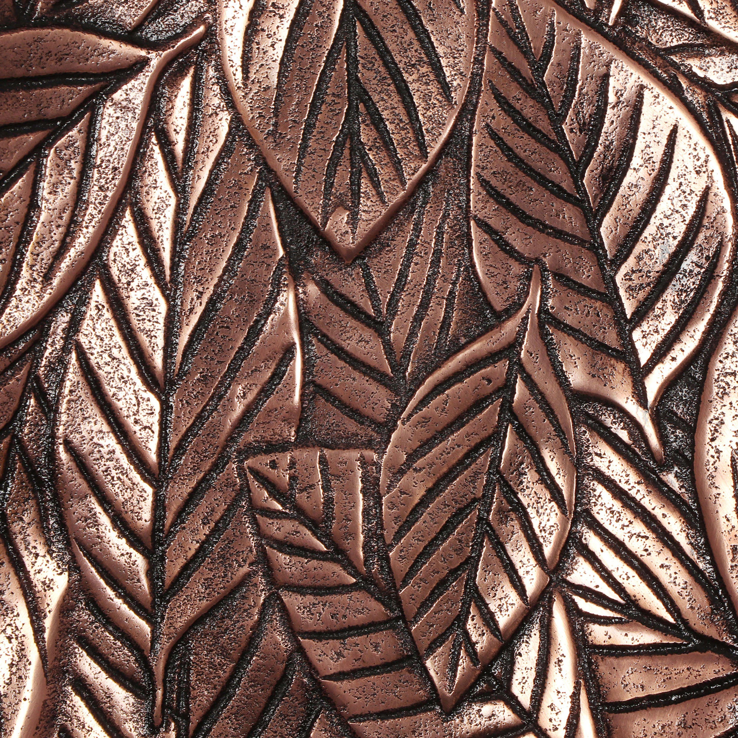 Ailey Handcrafted Aluminum Leaf Wall Decor - furnishings