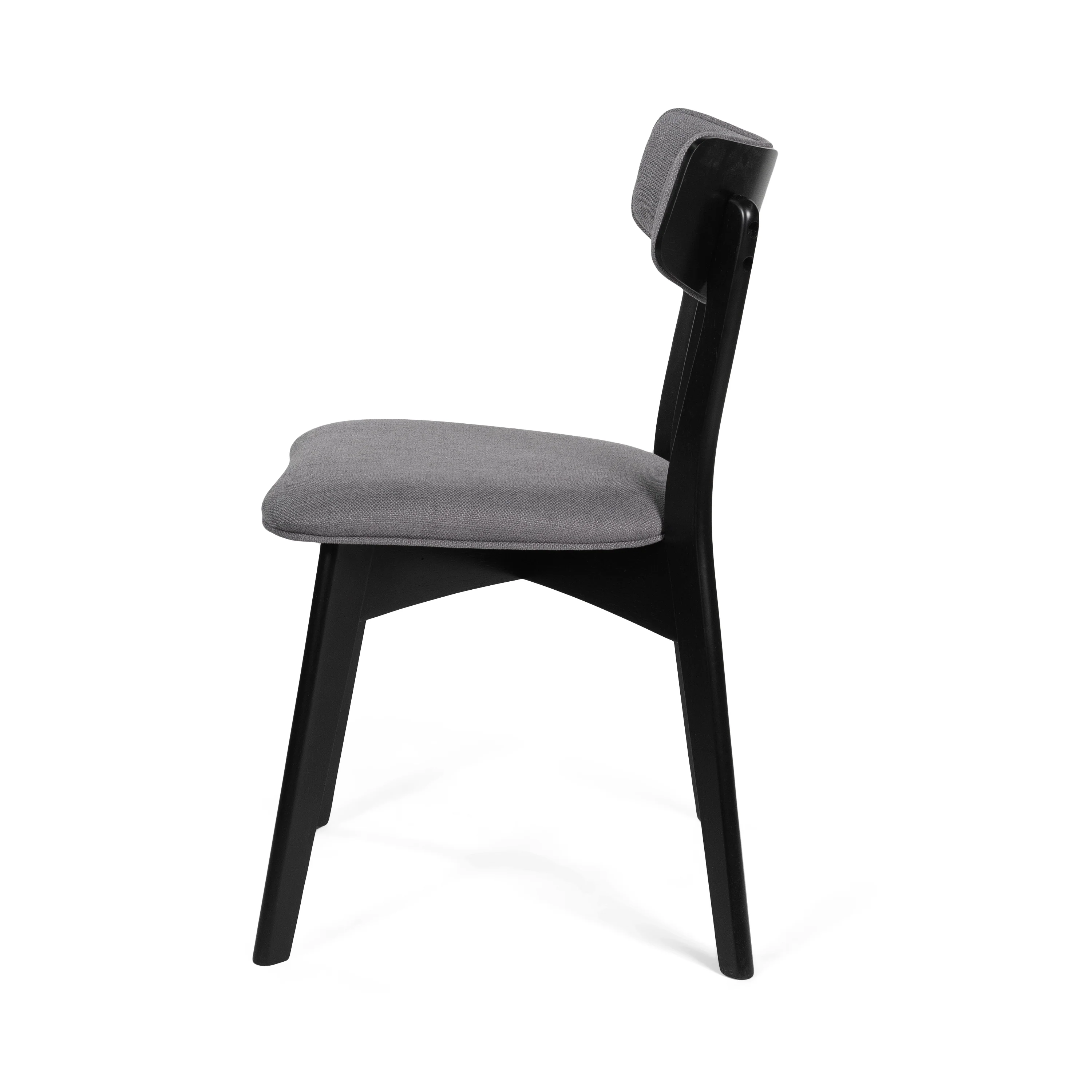 Crystal Mid Century Modern Fabric Upholstered Dining Chairs, Set of 2 - furnishings