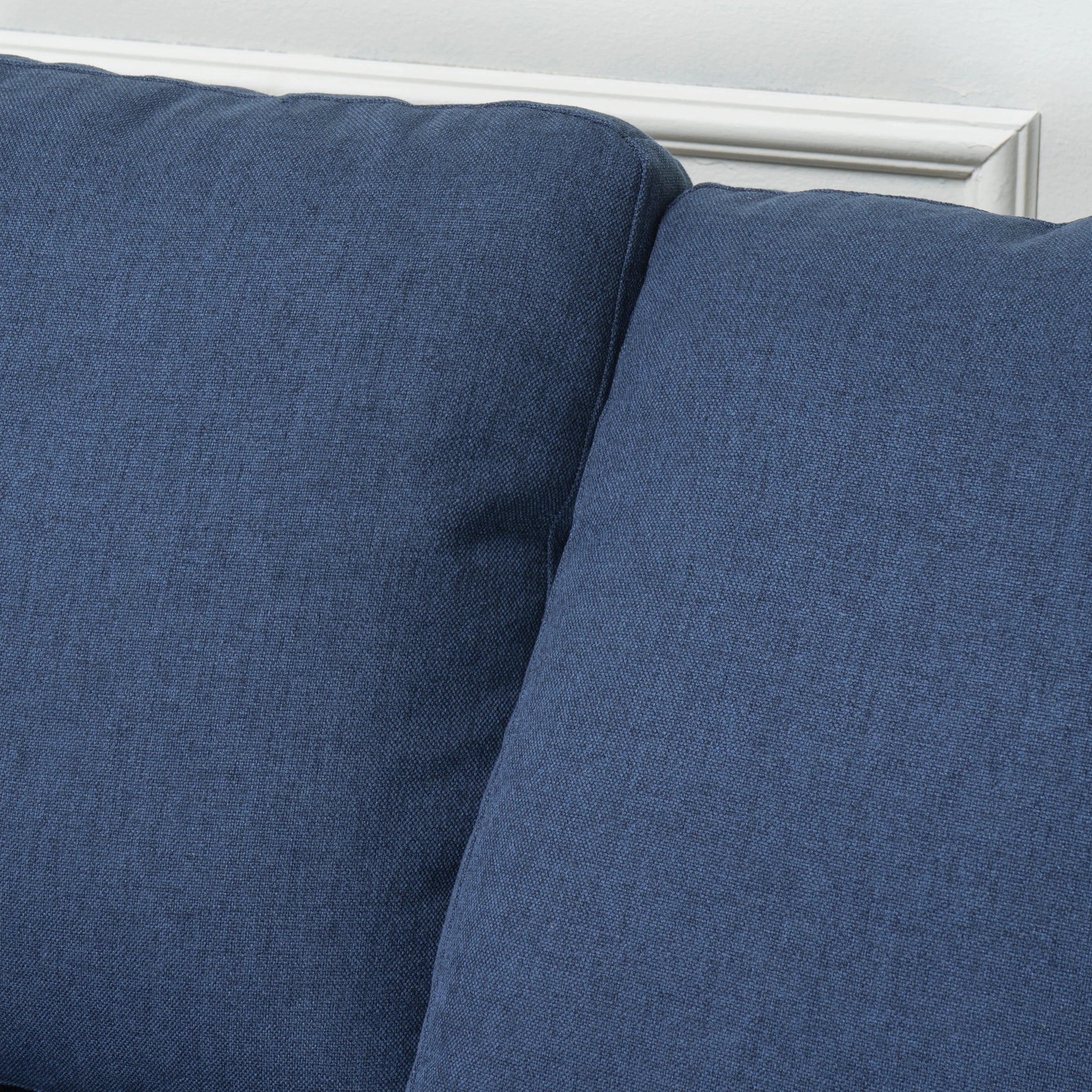 Bridger Fabric Sectional Couch with Storage Ottoman - furnishings