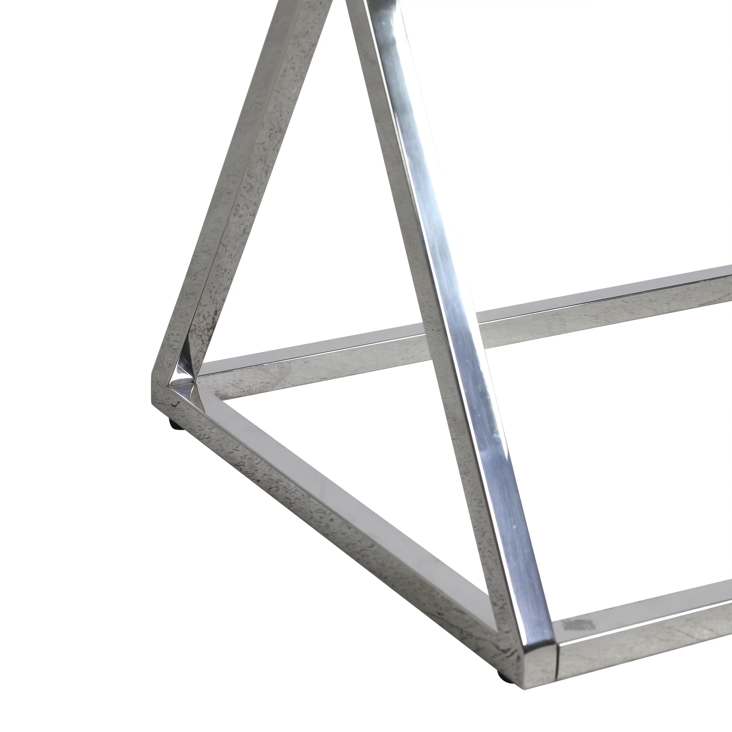 Modesta Modern Glam Console Table with Mirror Tabletop - furnishings
