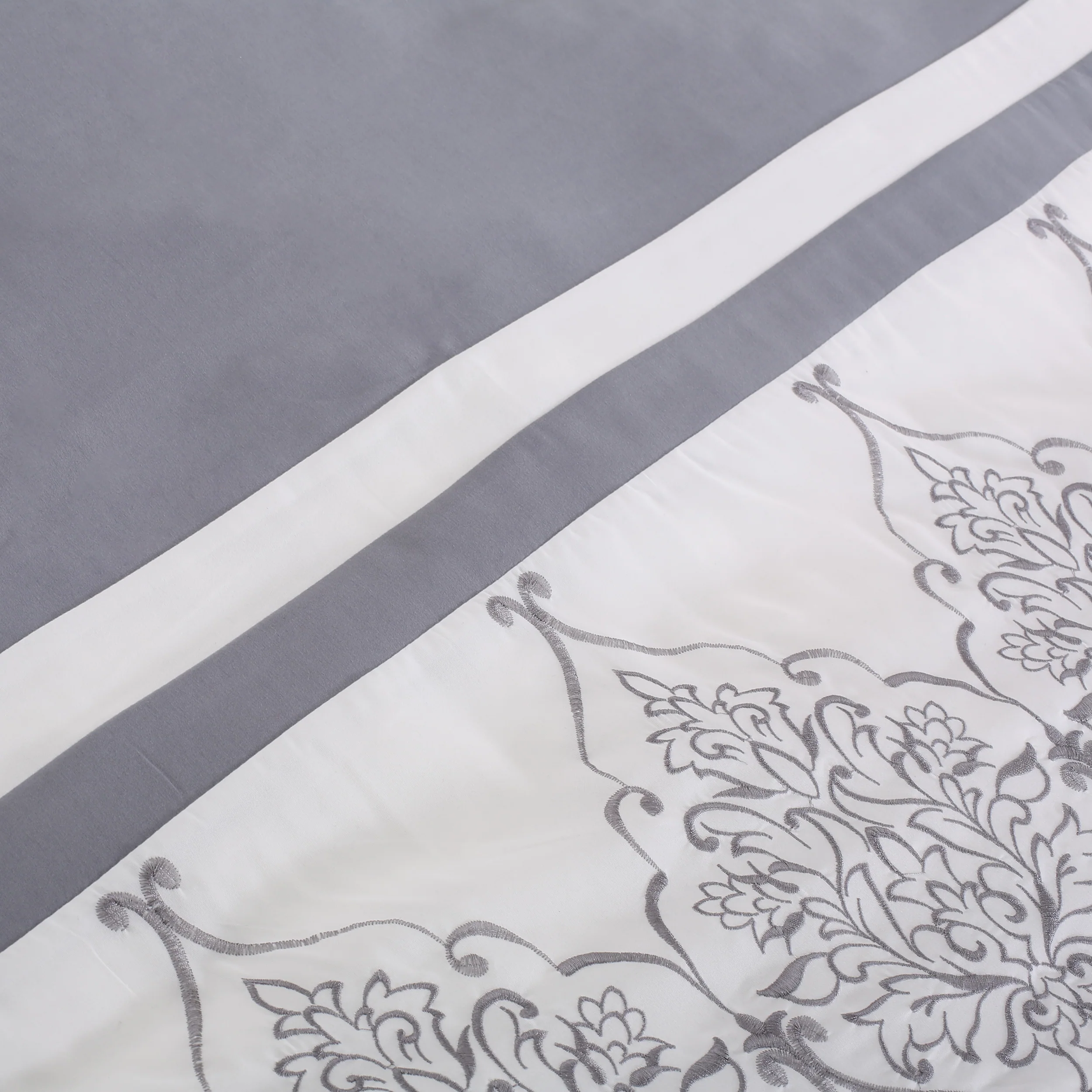 Viviana Queen Size Fabric Duvet Cover - furnishings