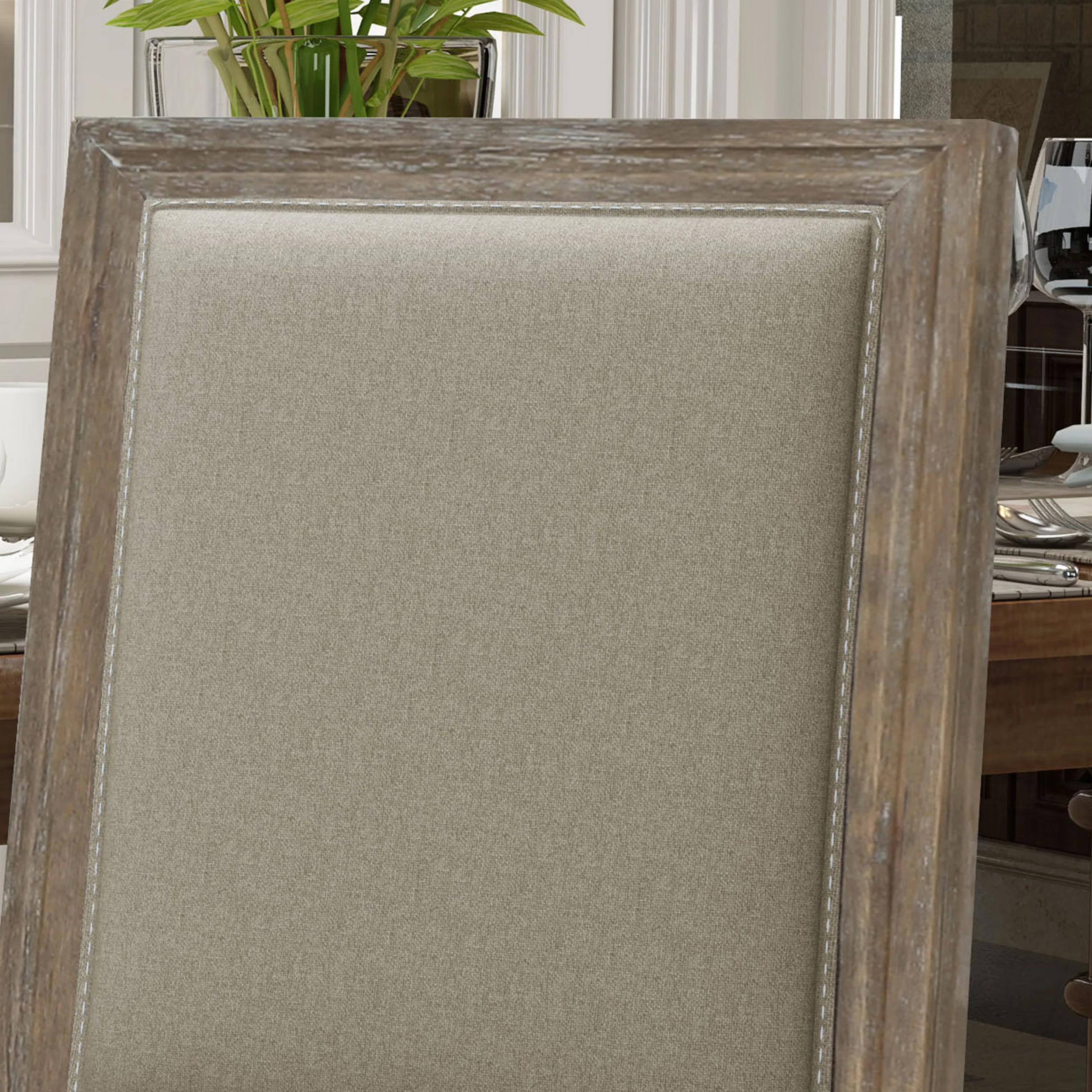 Margaret Traditional Fabric Dining Chairs (Set of 2) - furnishings
