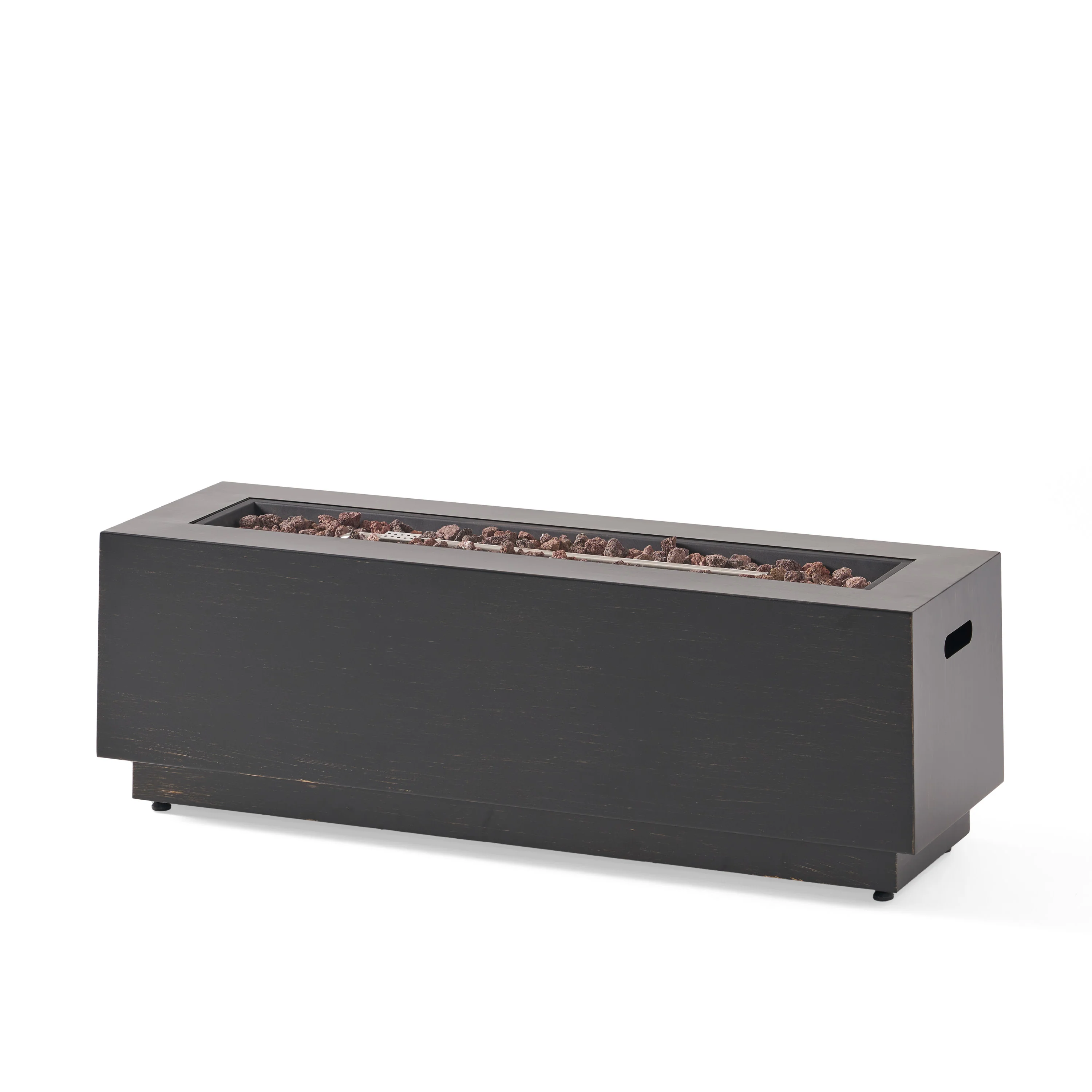 Jasmine Outdoor 50,000 BTU Rectangular Fire Pit (No Tank Holder) - furnishings