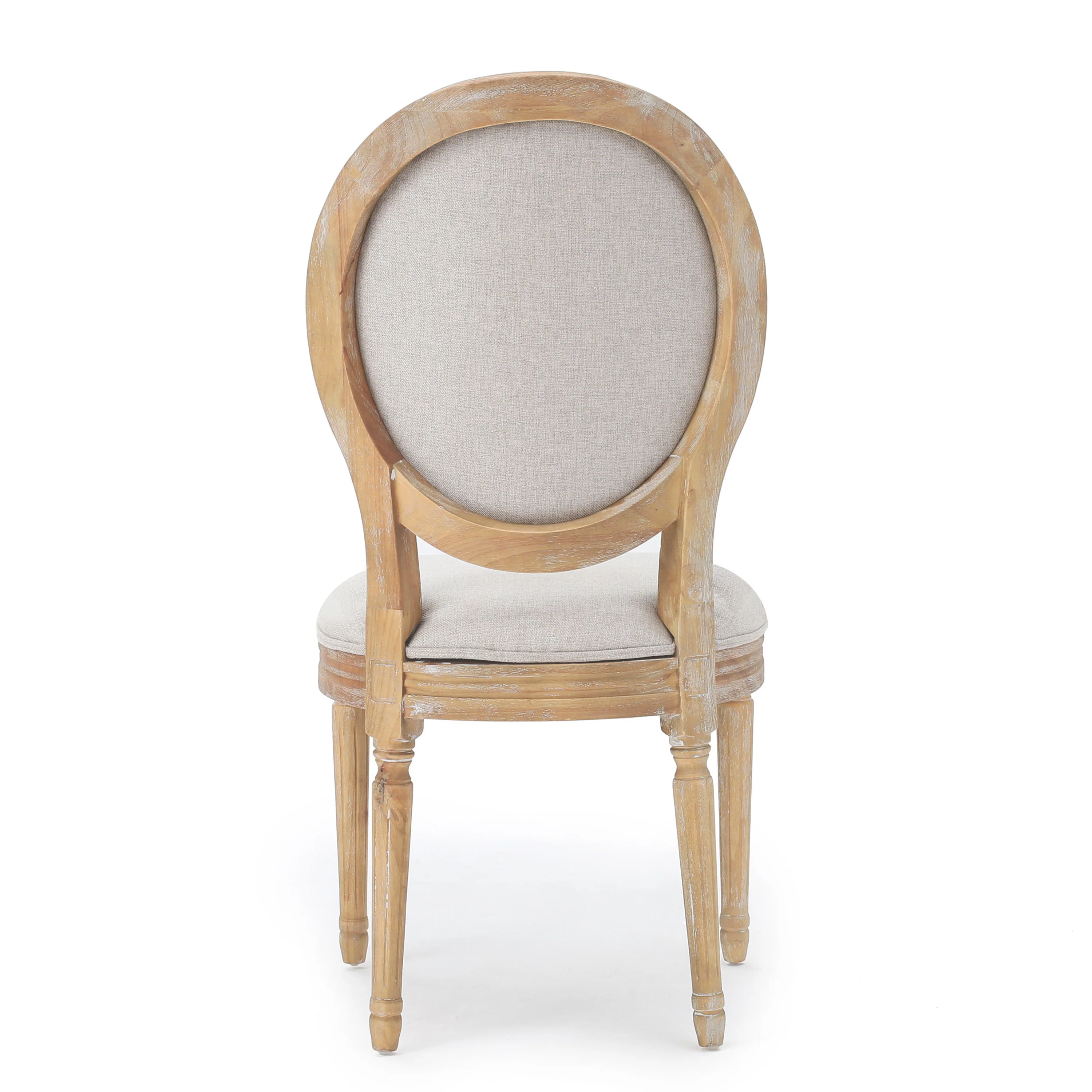 Phinnaeus French Country Fabric Dining Chairs (Set of 2) - furnishings