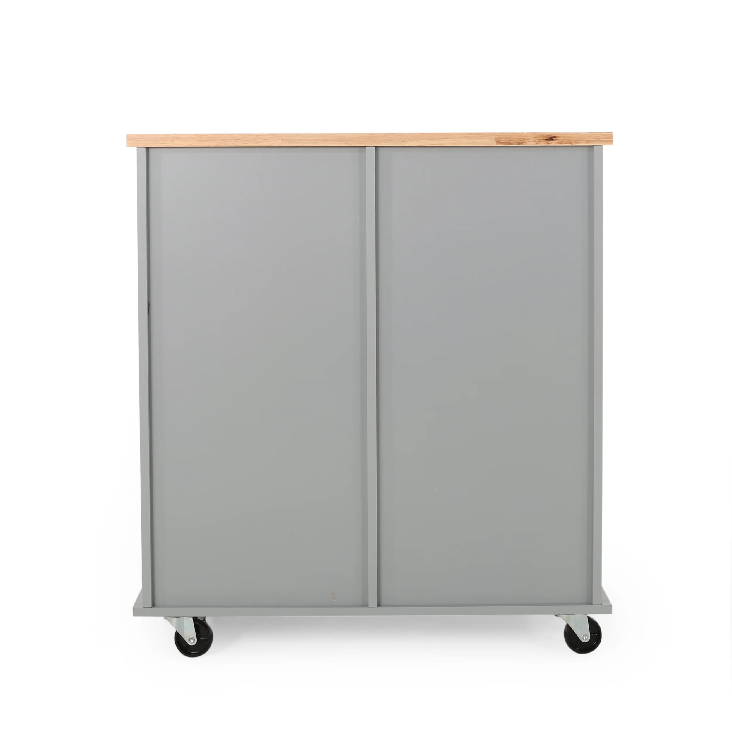 Yohaan Contemporary Kitchen Cart with Wheels - furnishings