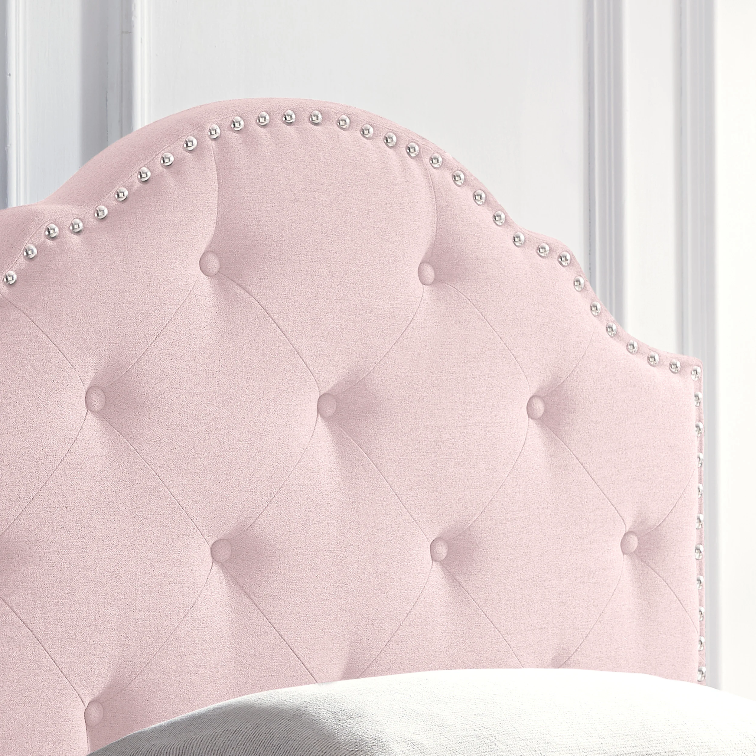 Sharon Contemporary Upholstered Twin Headboard - furnishings
