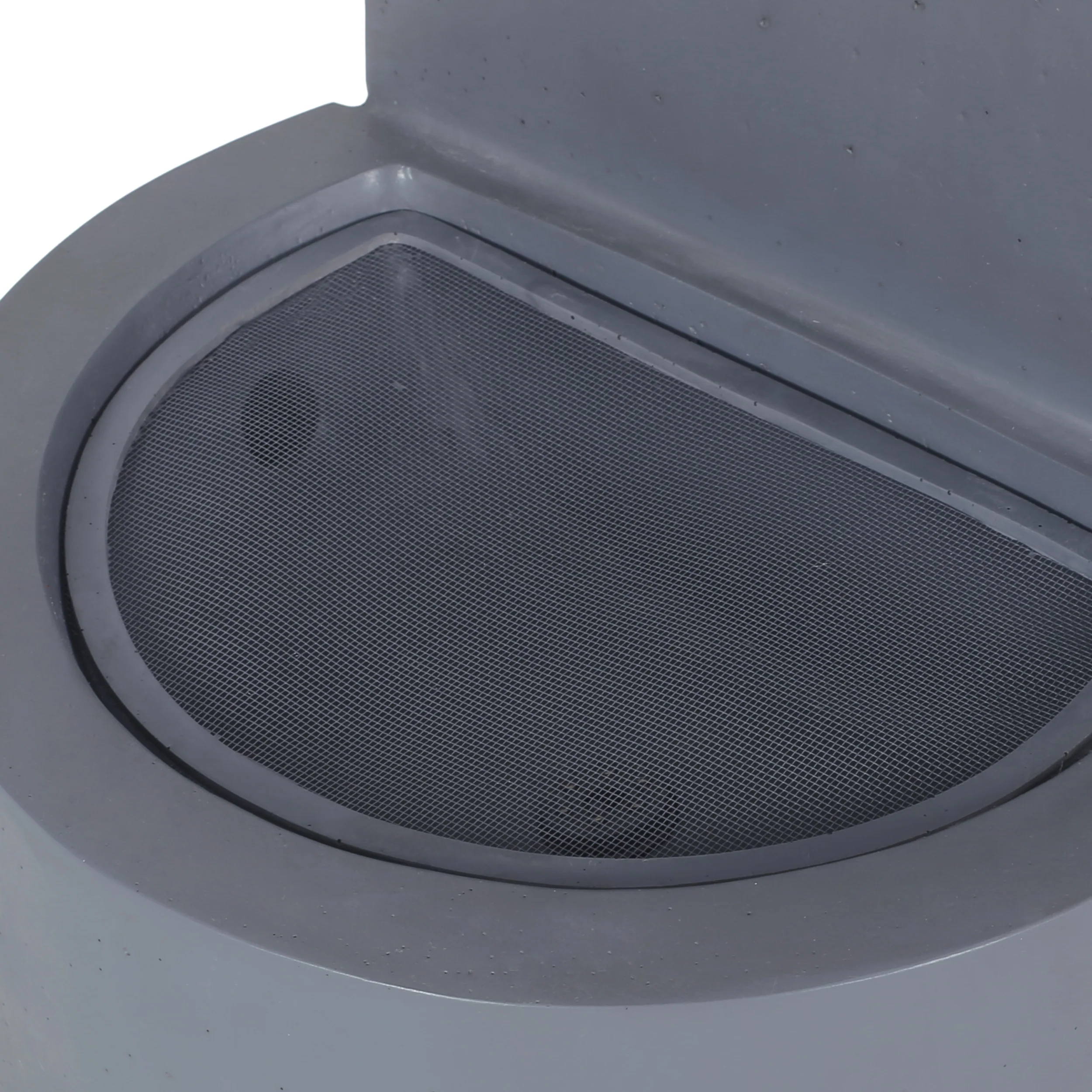 Terra Outdoor Single Spout Bird Fountain, Gray - furnishings