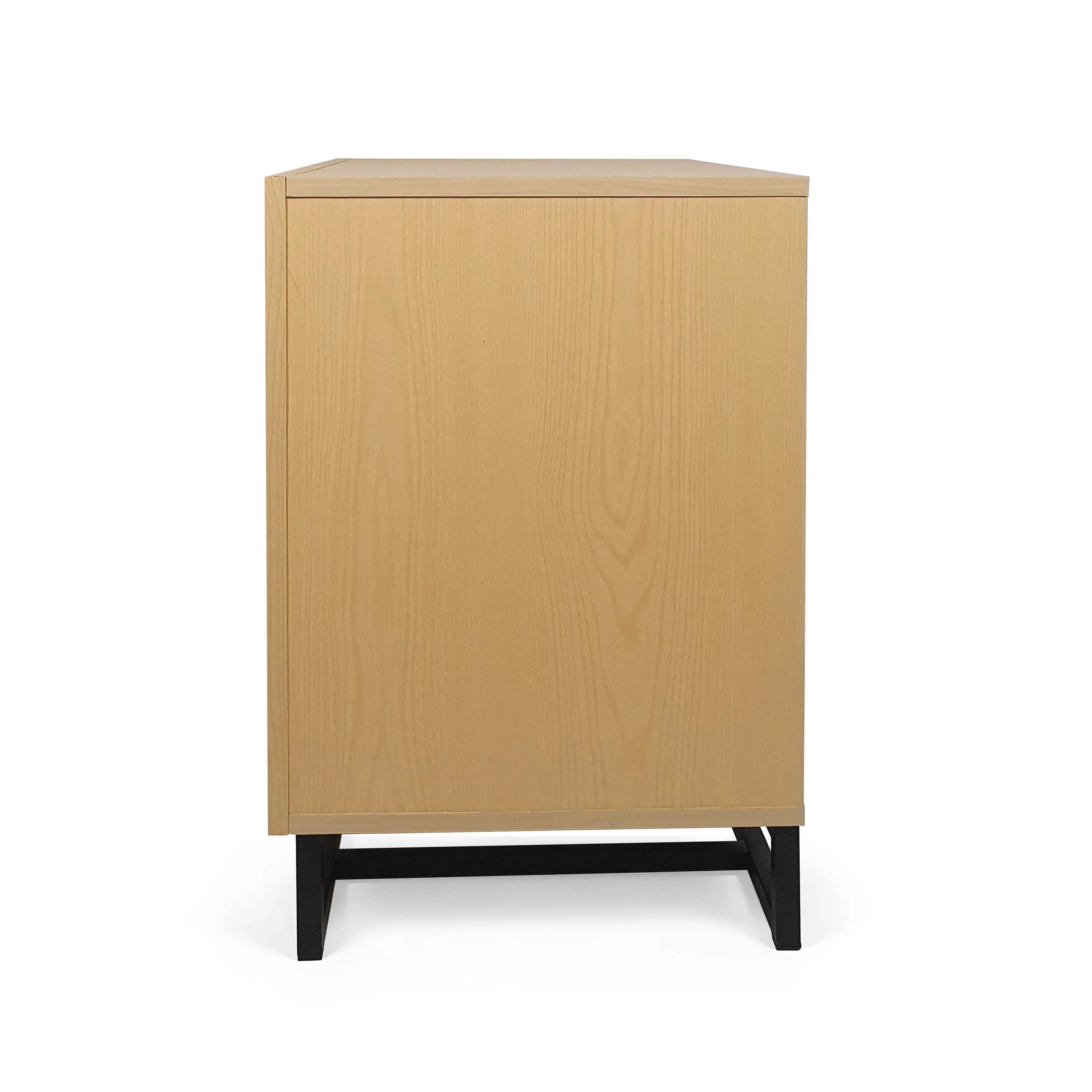 Borah Contemporary Faux Wood 2 Piece 4 Drawer Dresser and Nightstand Bedroom Set - furnishings