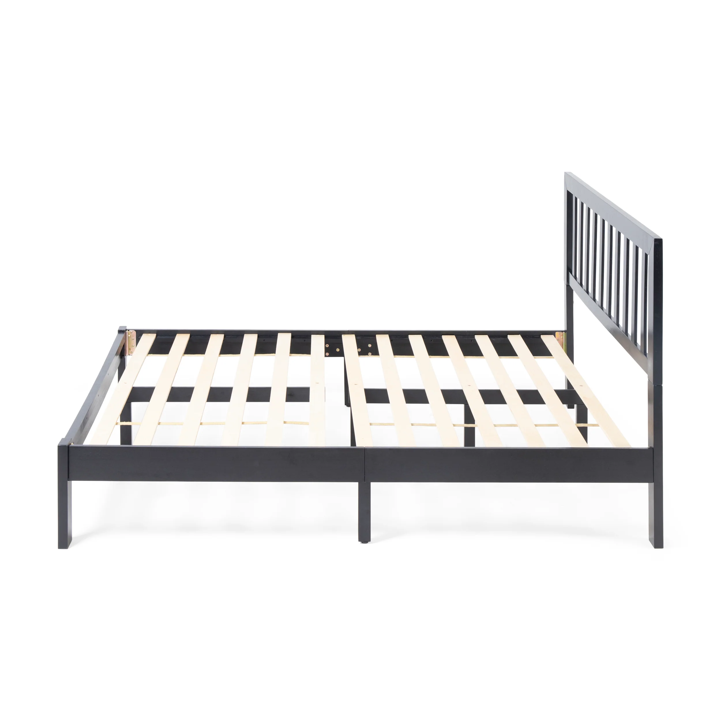 Contessa Modern Farmhouse Acacia Wood Queen Bed Platform - furnishings