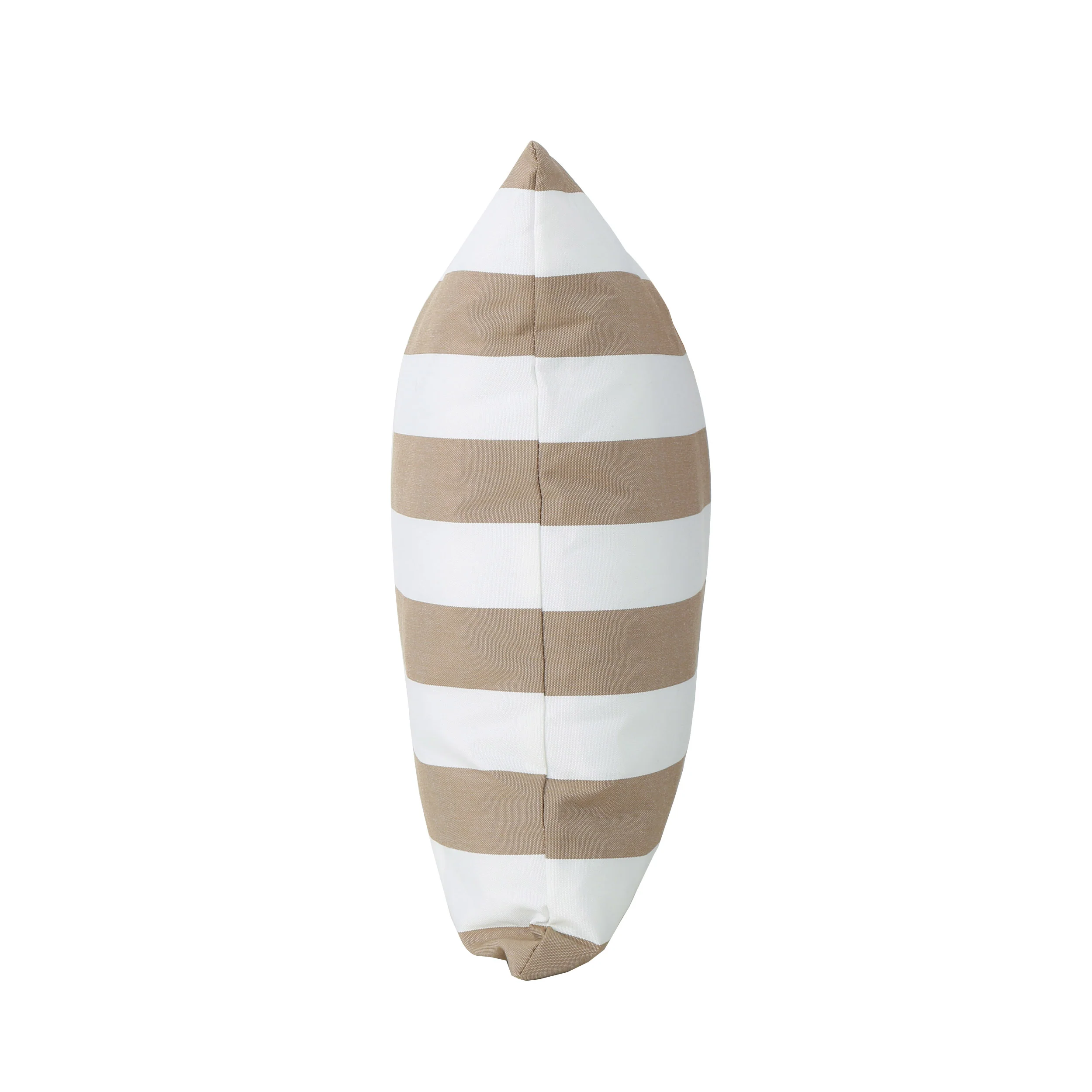 La Mesa Indoor Striped Water Resistant Square Throw Pillow - furnishings