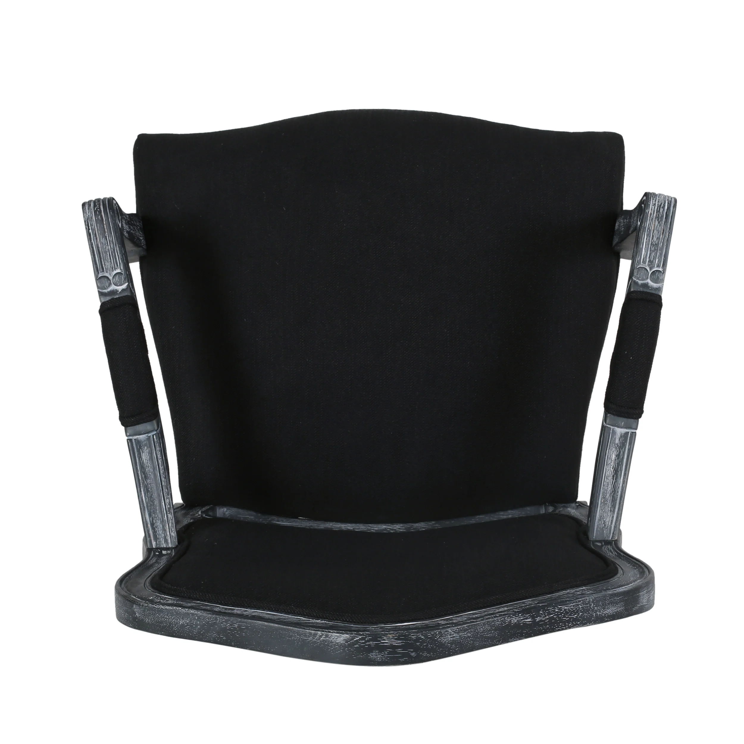 Stene French Country Wood Upholstered Dining Armchair - furnishings