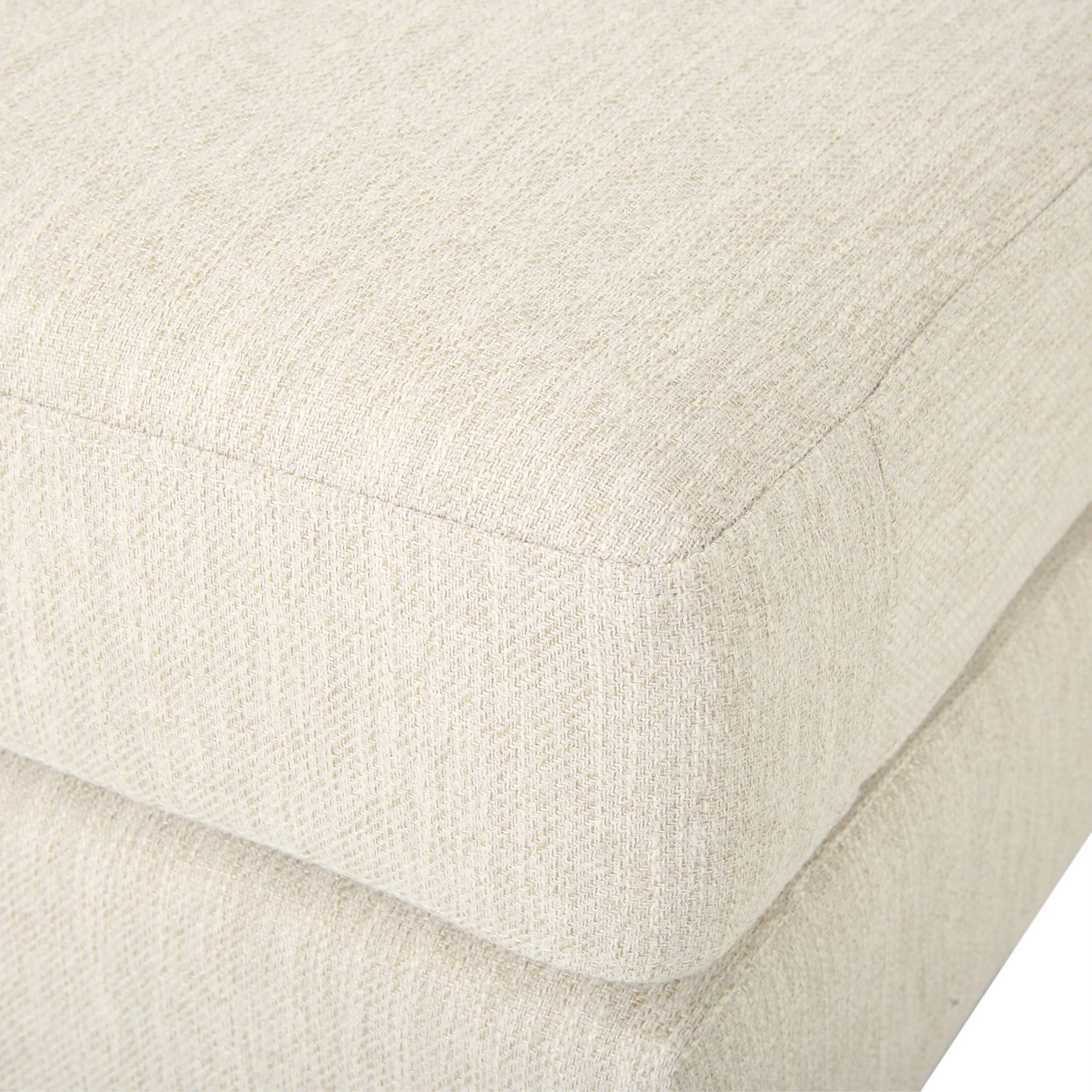 Ilaan Contemporary 4 Seater Fabric Sofa with Accent Pillows - furnishings