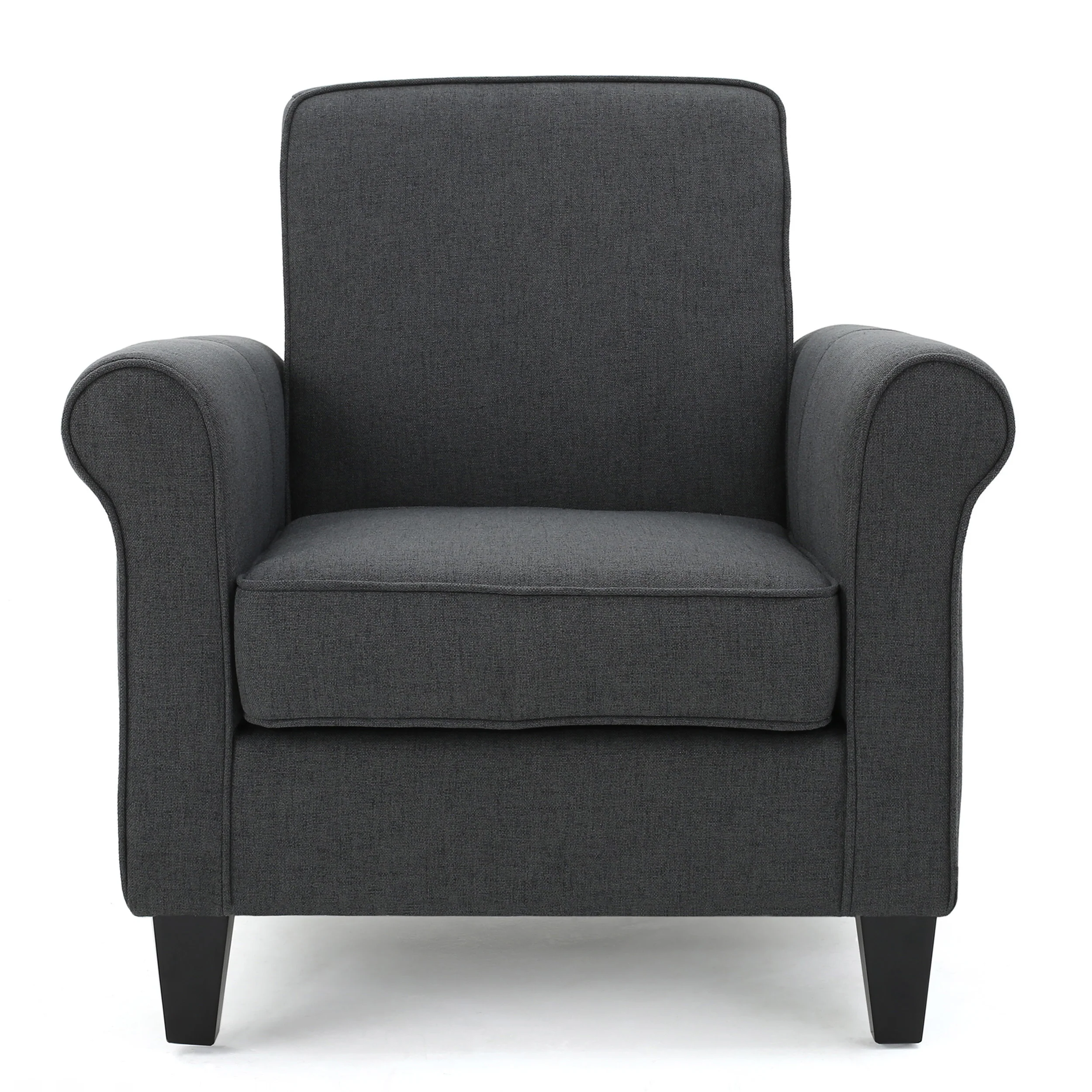 Declan Padded Fabric Club Chair - furnishings
