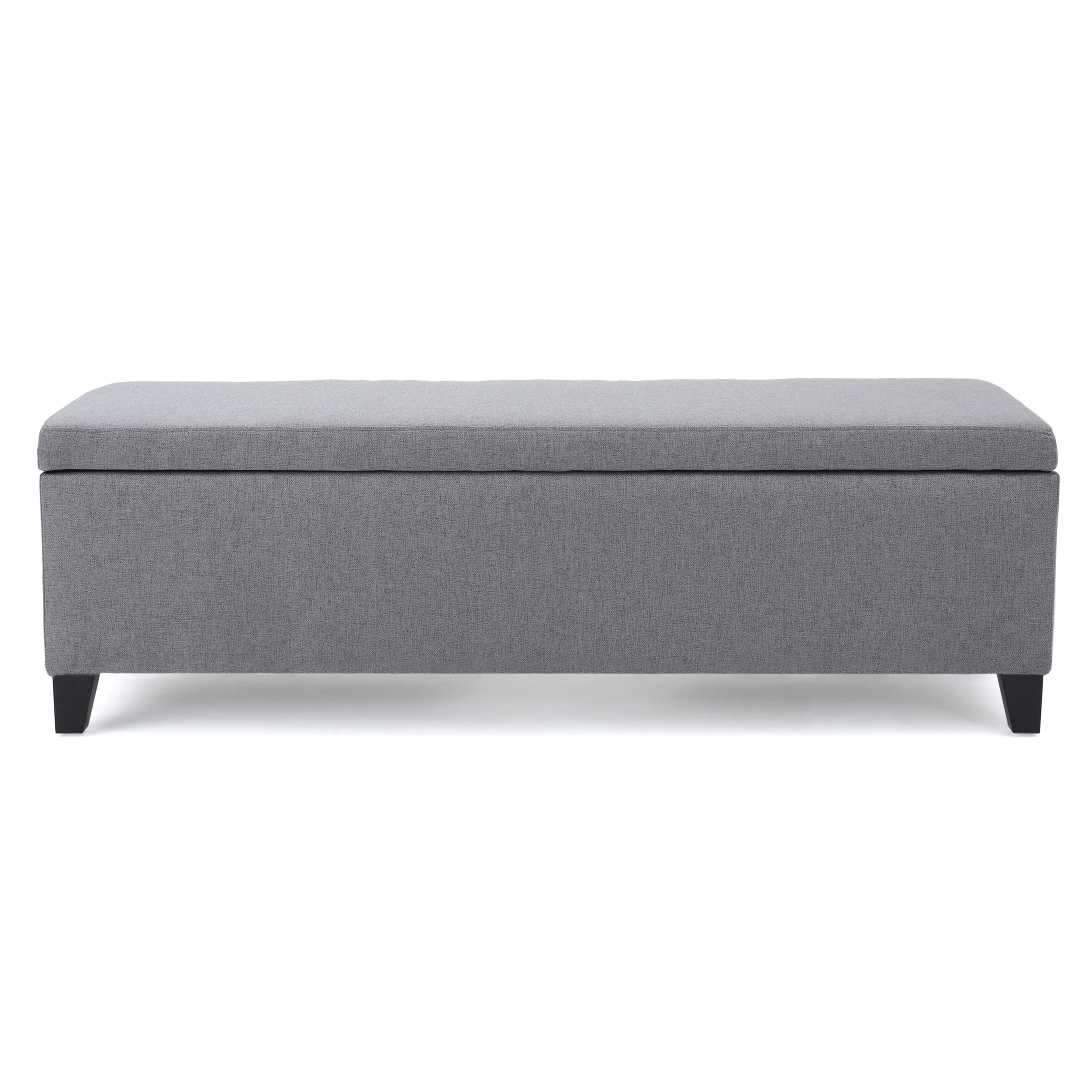 Clor Fabric Rectangle Storage Ottoman Bench - furnishings
