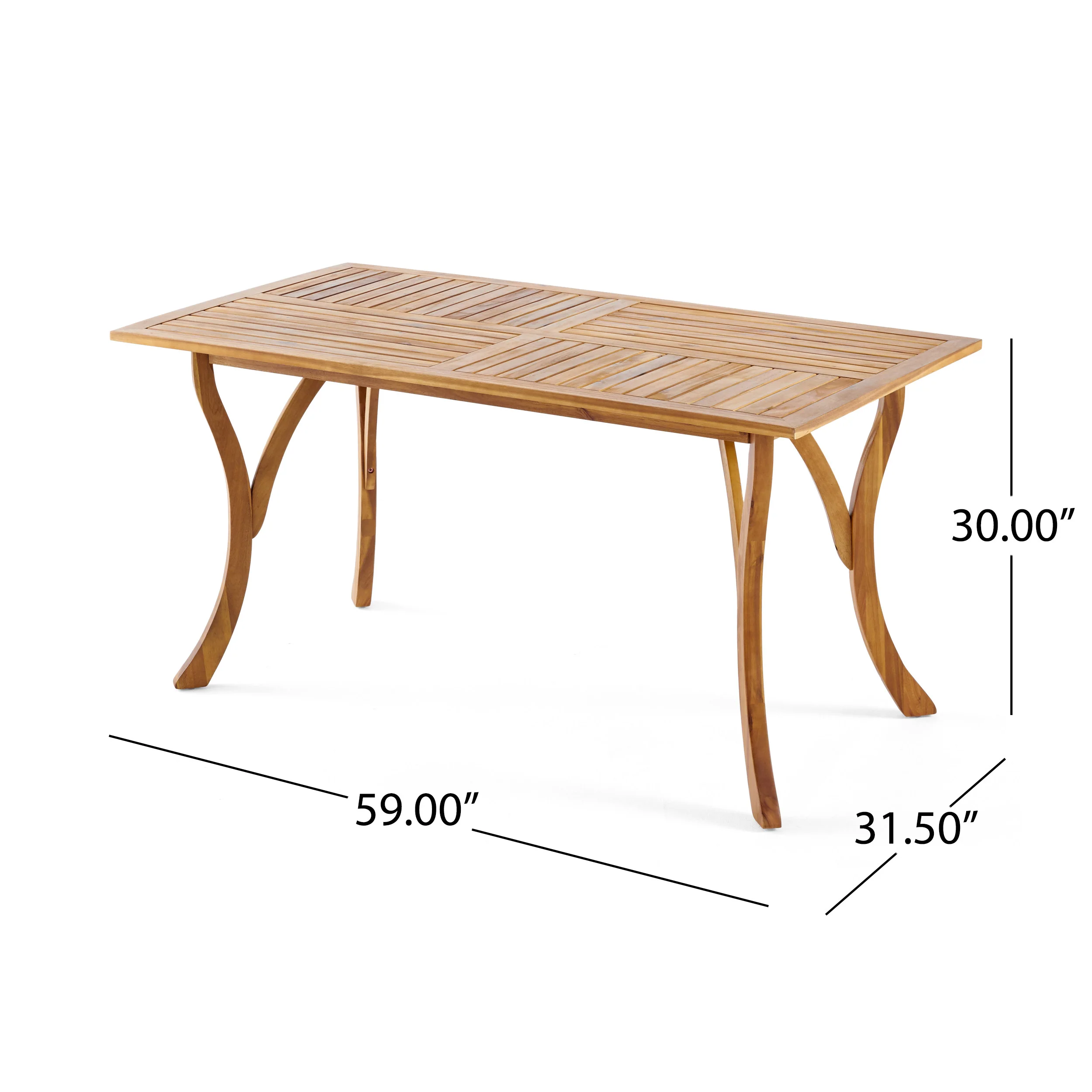 Karly Outdoor 6 Seater Wood & Wicker Dining Set with Cushions - furnishings