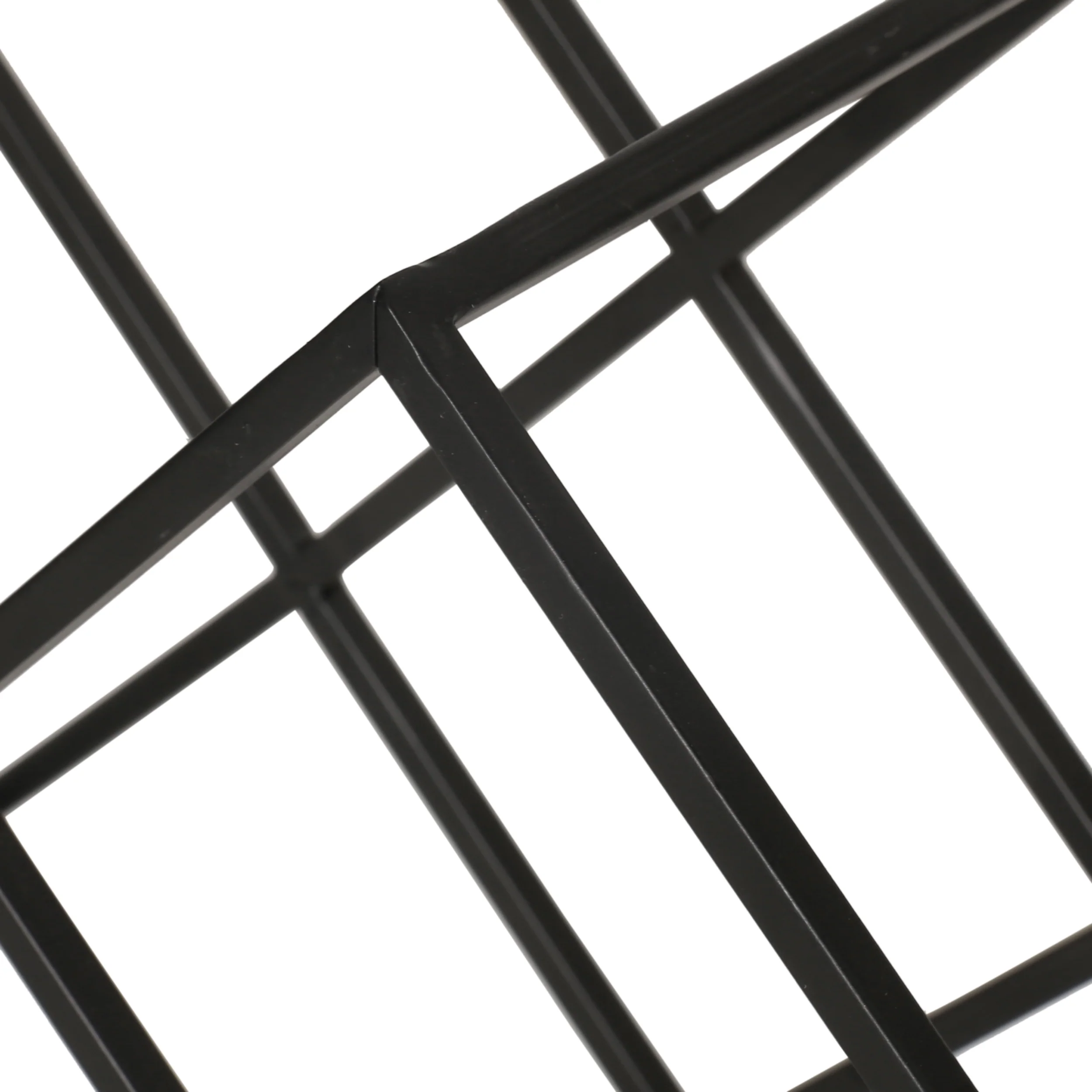 Graveley Modern Industrial 7 Bottle Tabletop Wine Rack, Black - furnishings