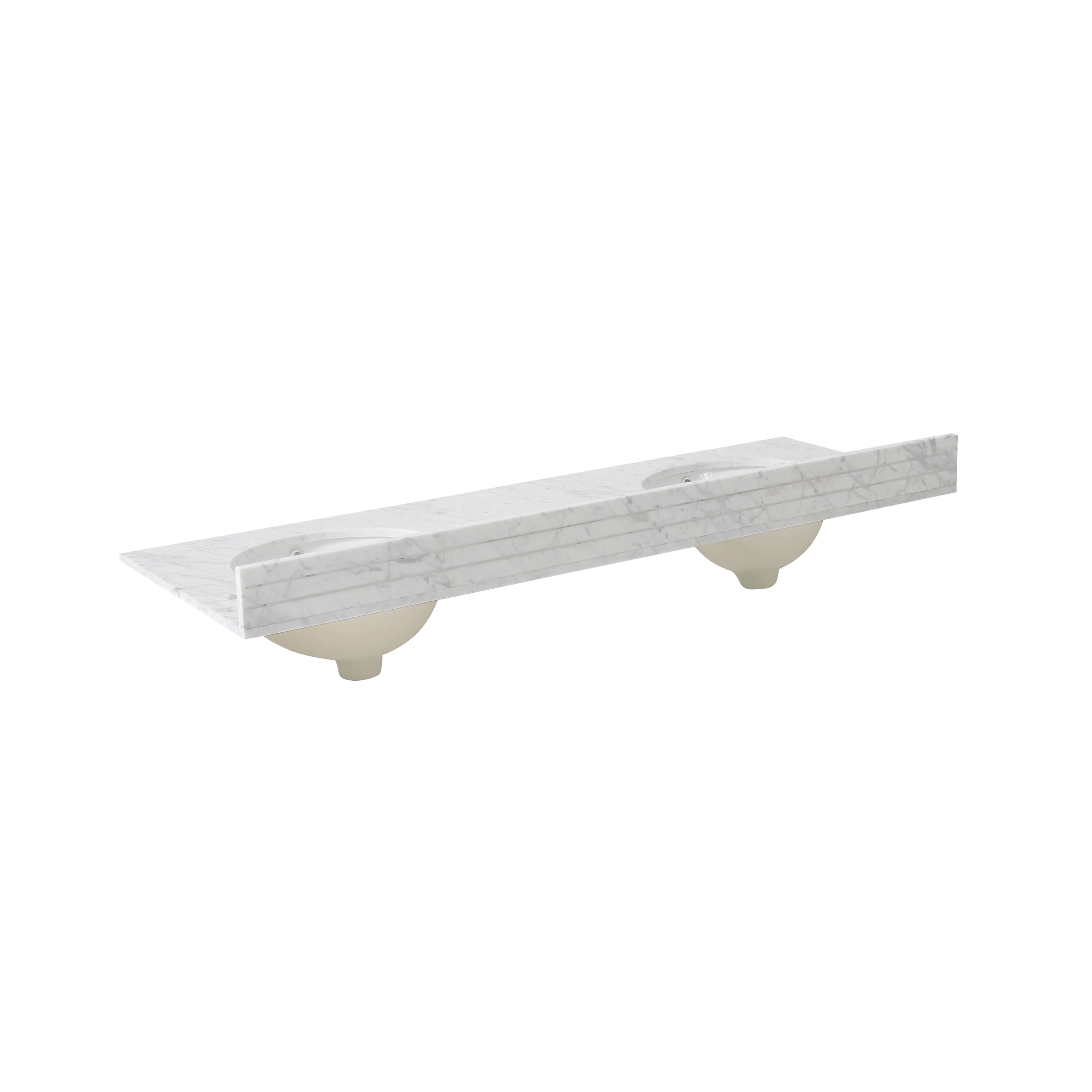 Lorent Contemporary Marble Countertop with Sink - furnishings