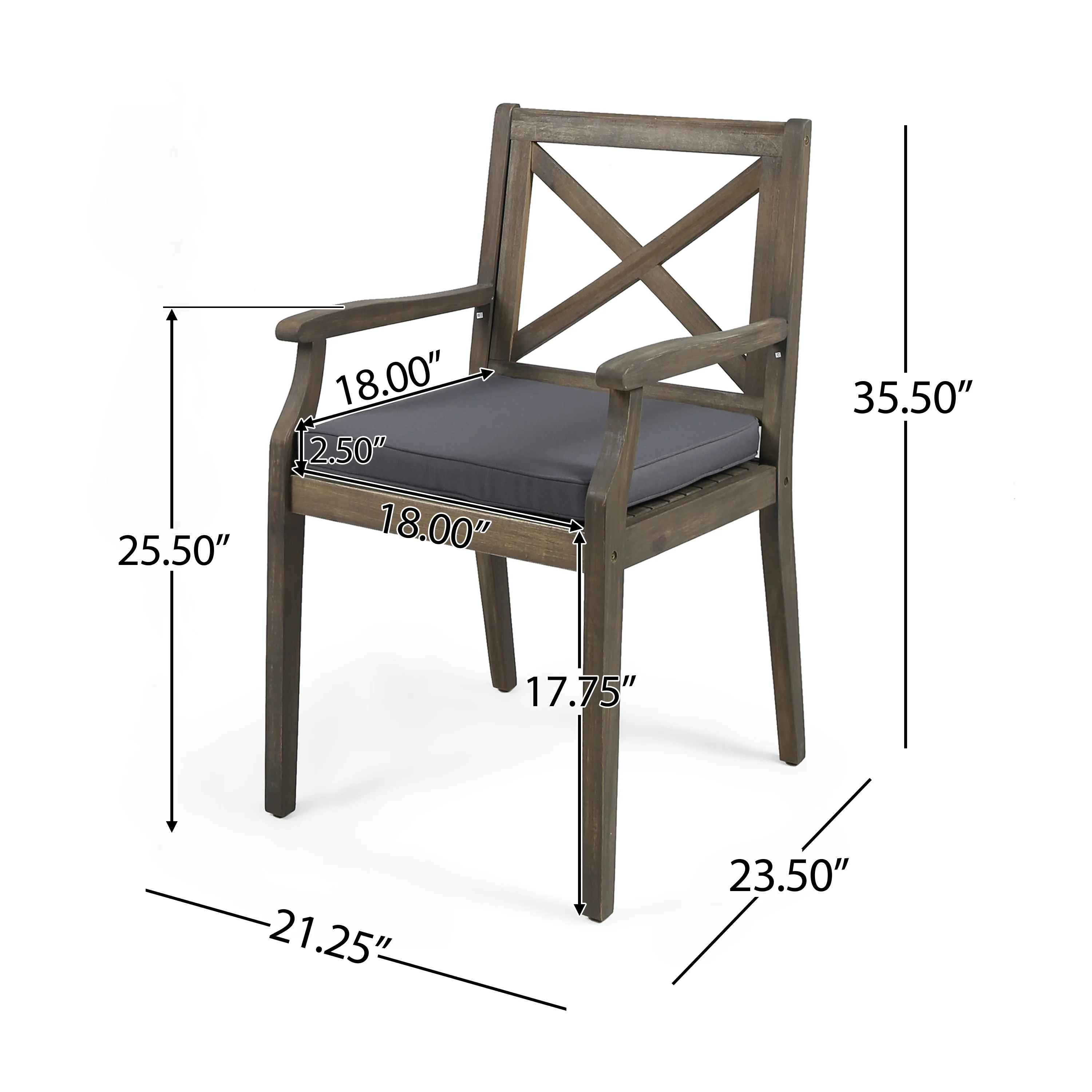 Jordan Outdoor 5 Piece Acacia Wood Dining Set - furnishings