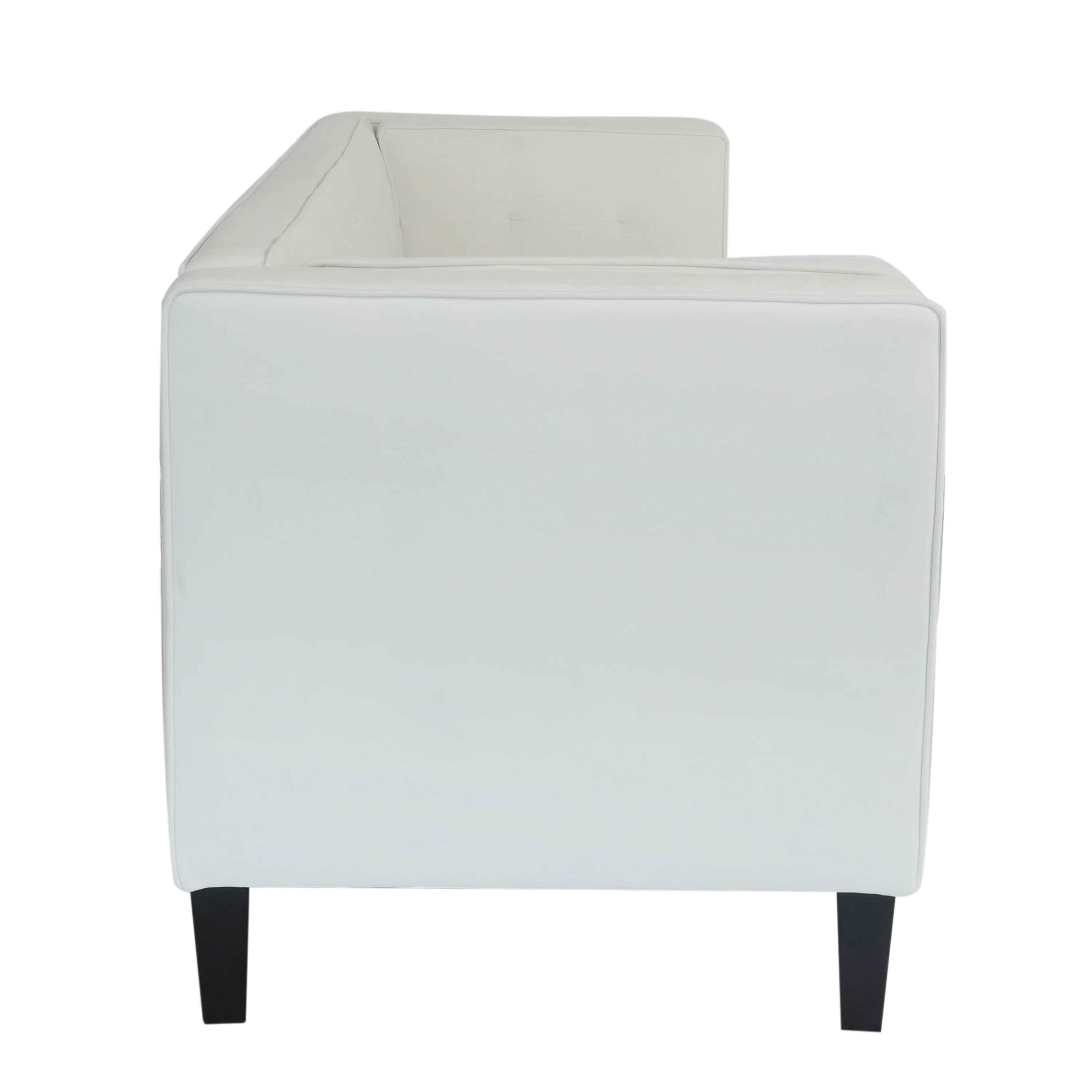 Sororia Velvet 3-Seater Low Profile Sofa - furnishings